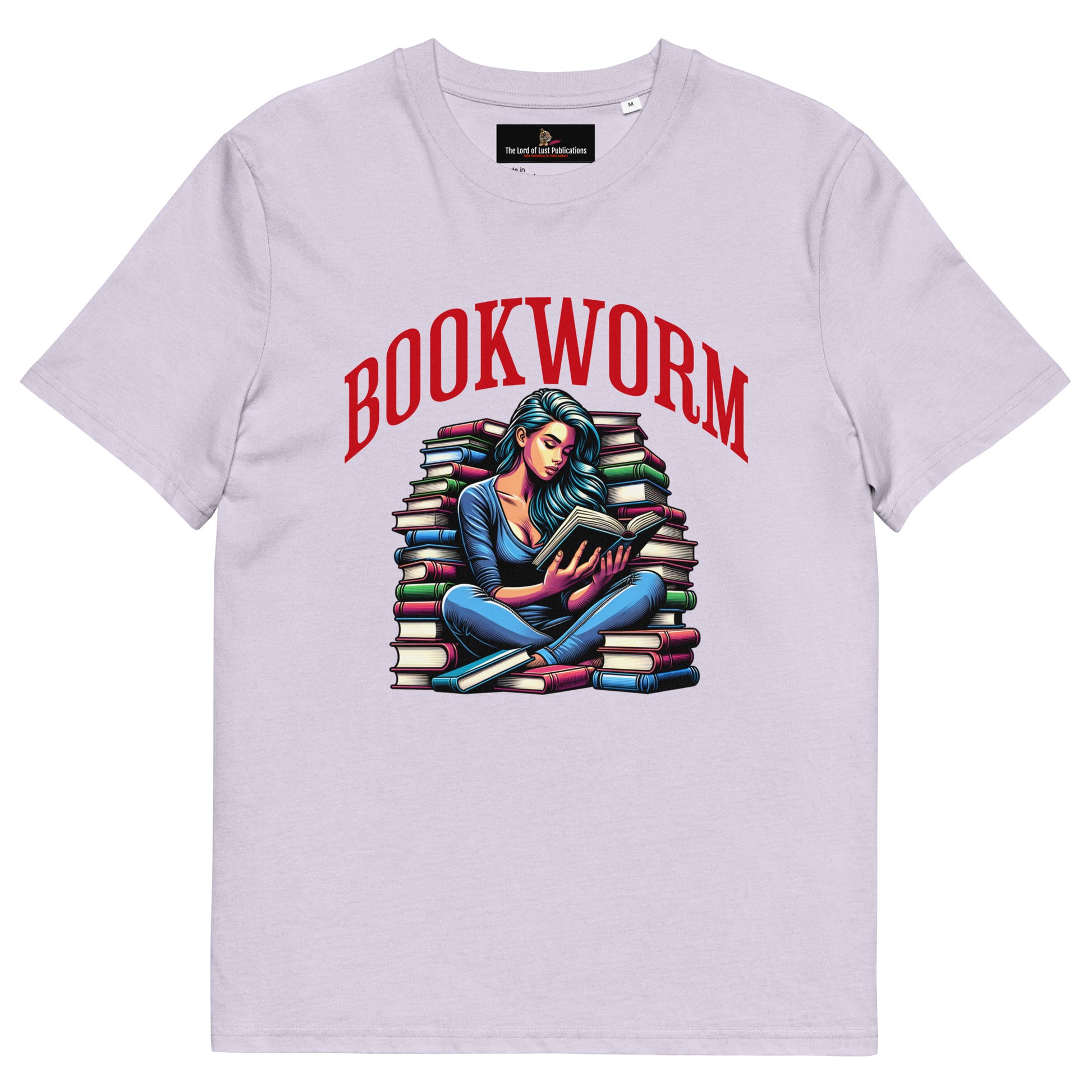 Bookworm organic cotton unisex  t-shirt - Bookslut Shirts