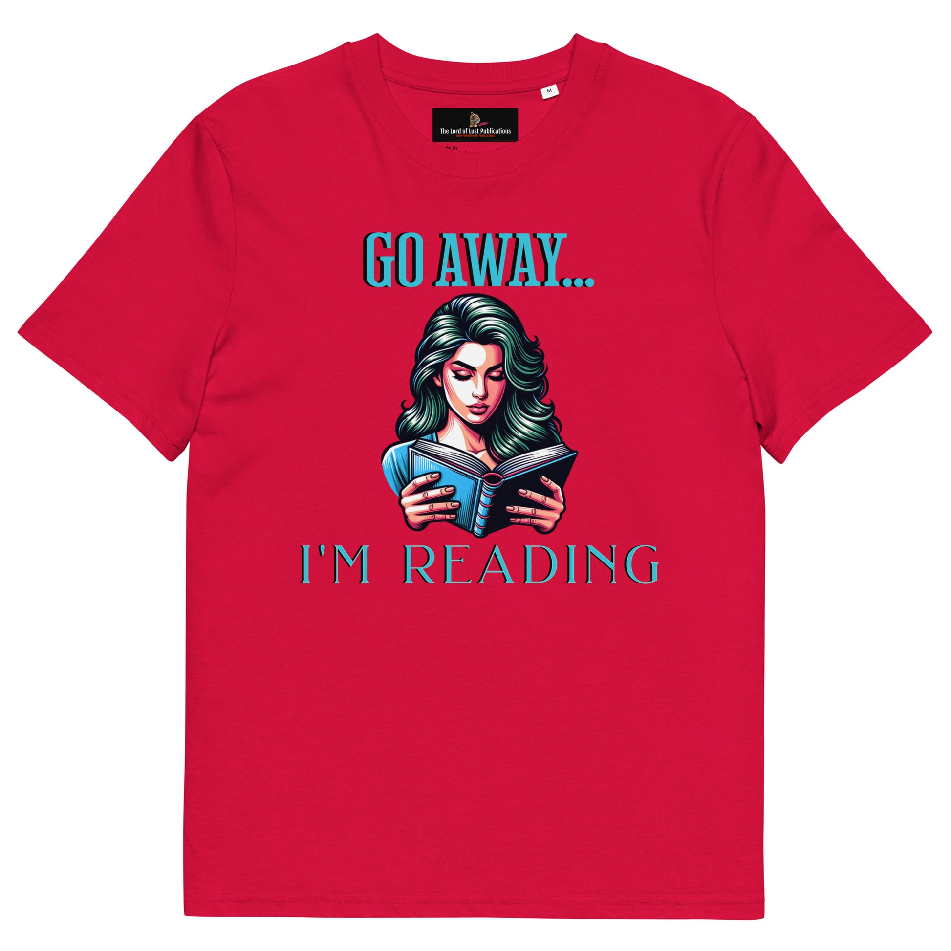 I'm Reading... Unisex organic cotton t-shirt - Bookslut Shirts