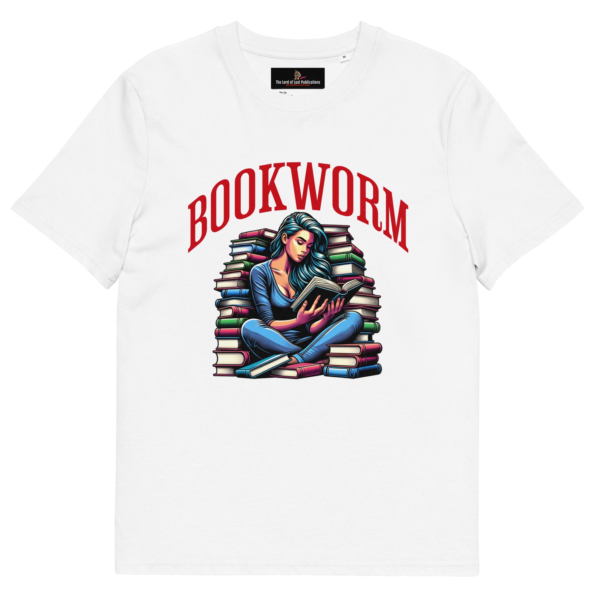 Bookworm organic cotton unisex  t-shirt - Bookslut Shirts