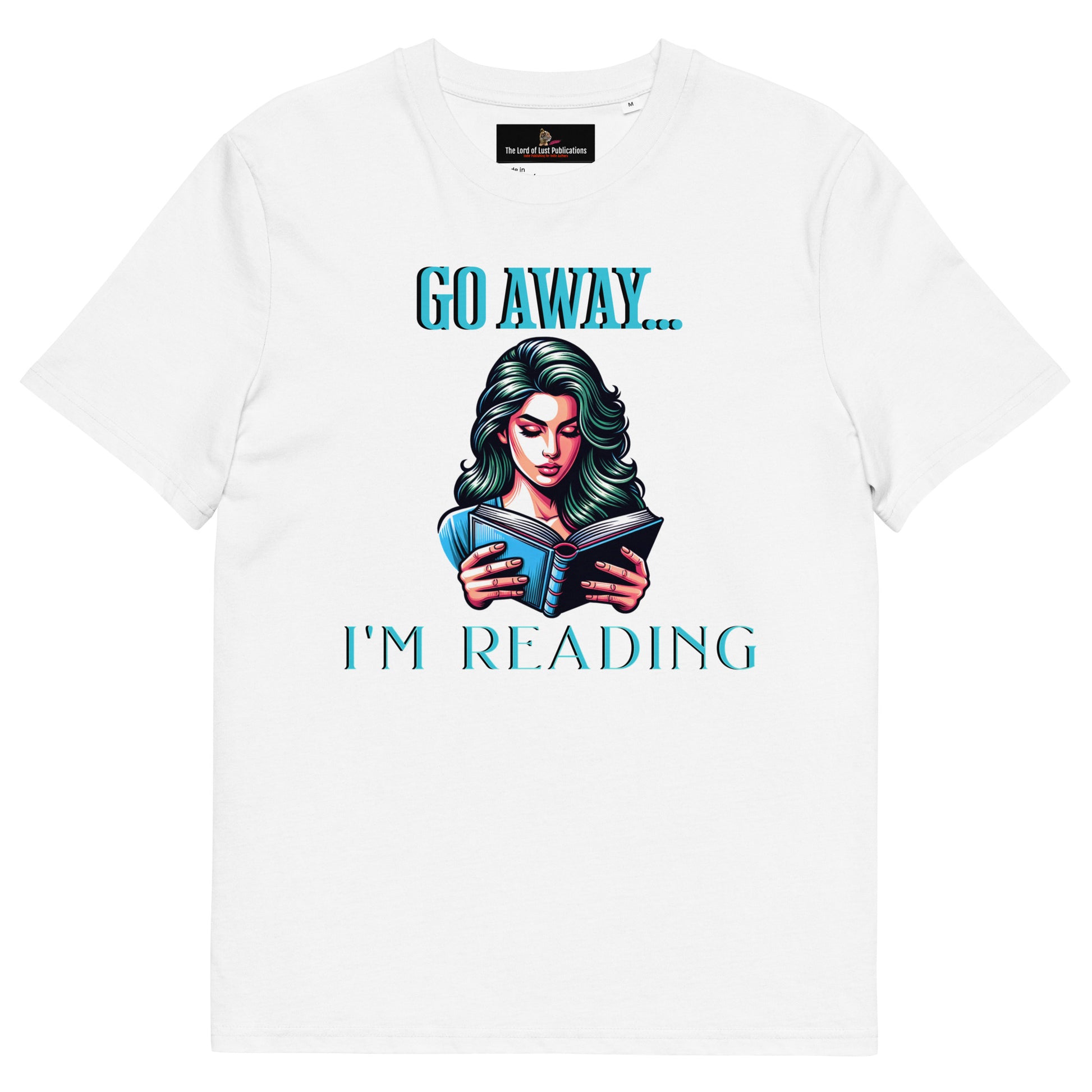 I'm Reading... Unisex organic cotton t-shirt - Bookslut Shirts