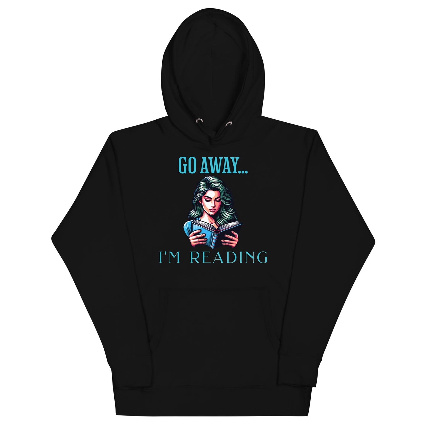 I'm Reading... Unisex Hoodie - Bookslut Shirts