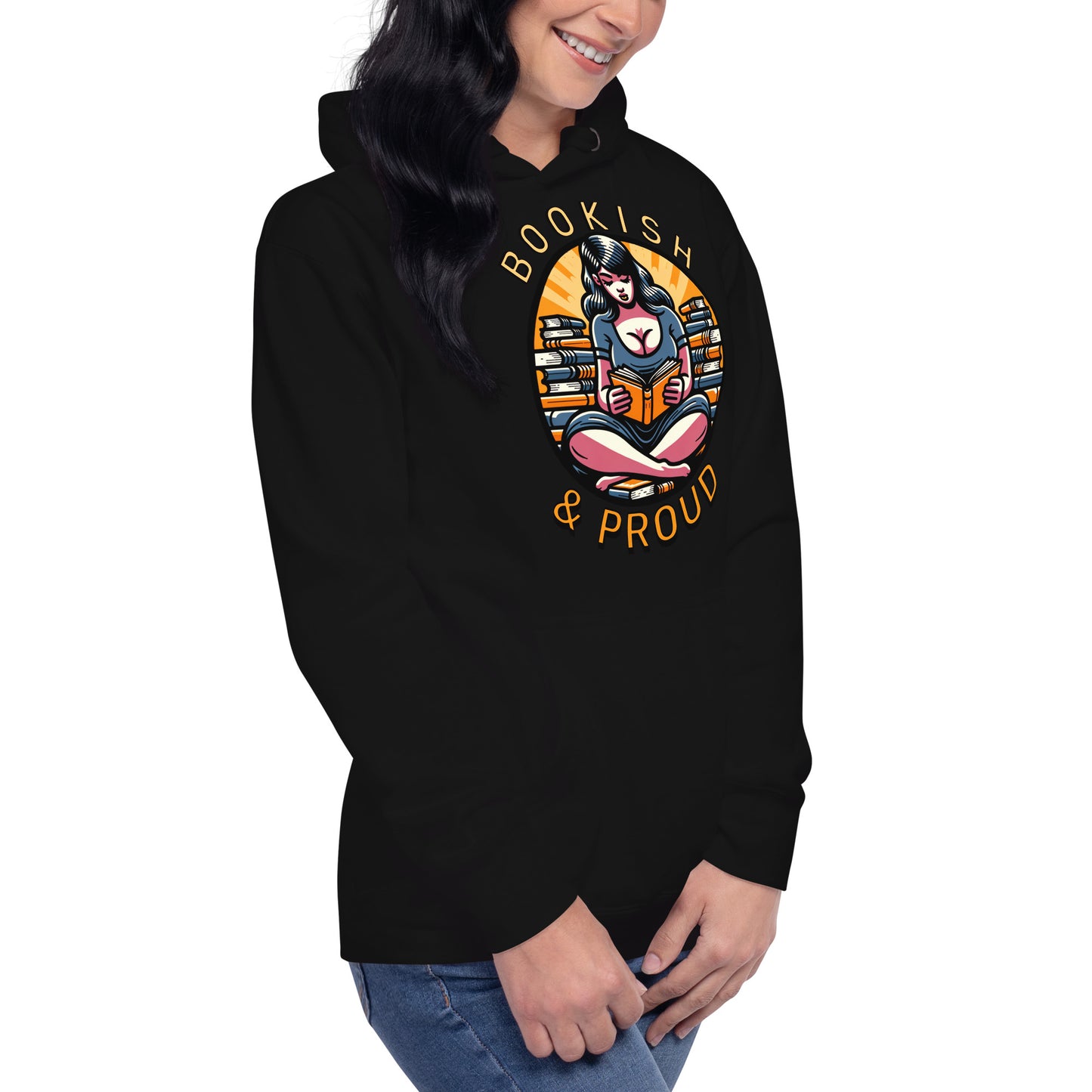 Bookish & Proud Unisex Premium  Hoodie