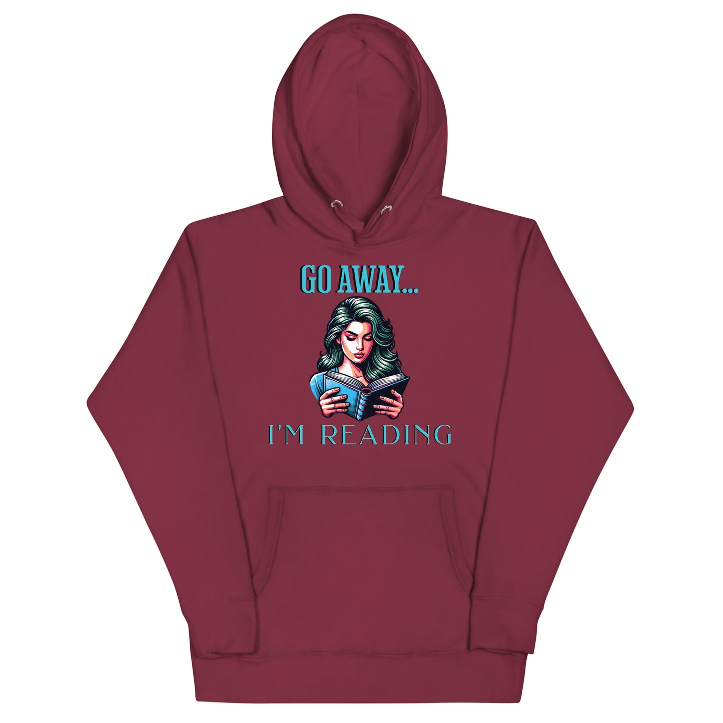 I'm Reading... Unisex Hoodie - Bookslut Shirts