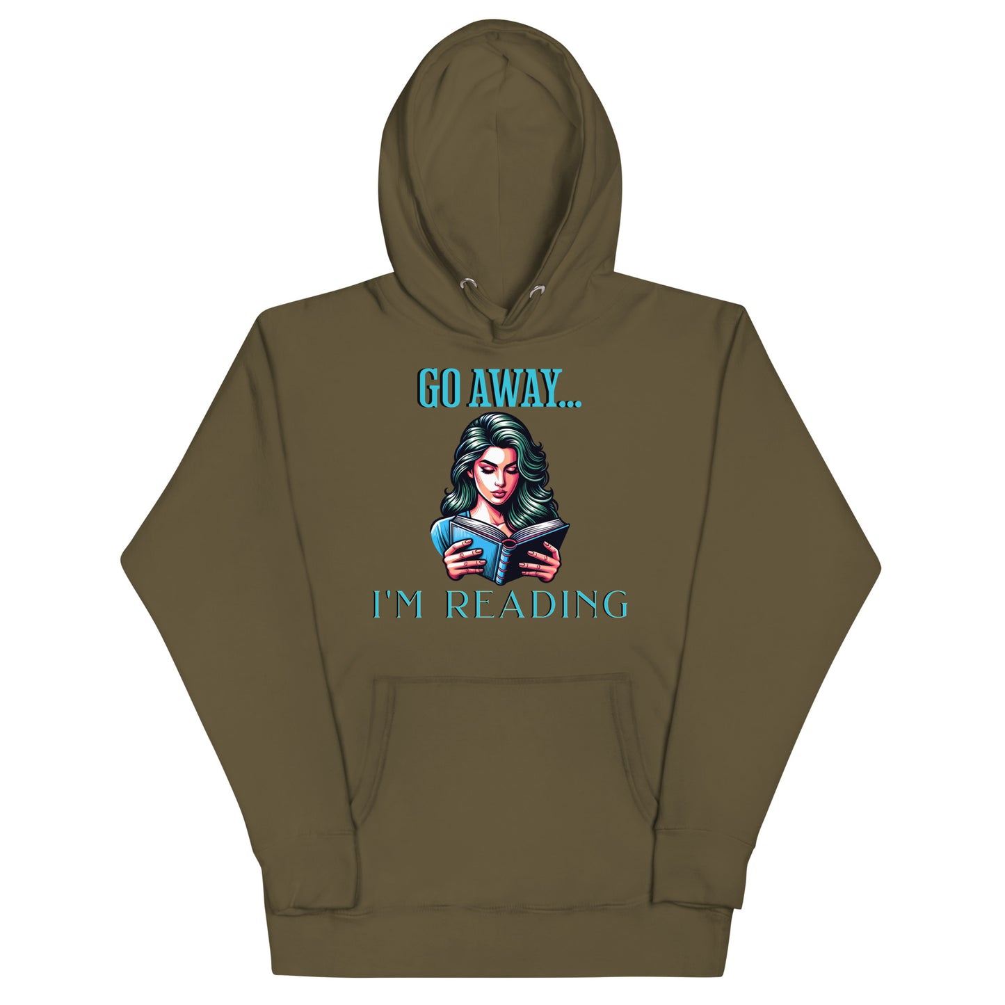 I'm Reading... Unisex Hoodie - Bookslut Shirts