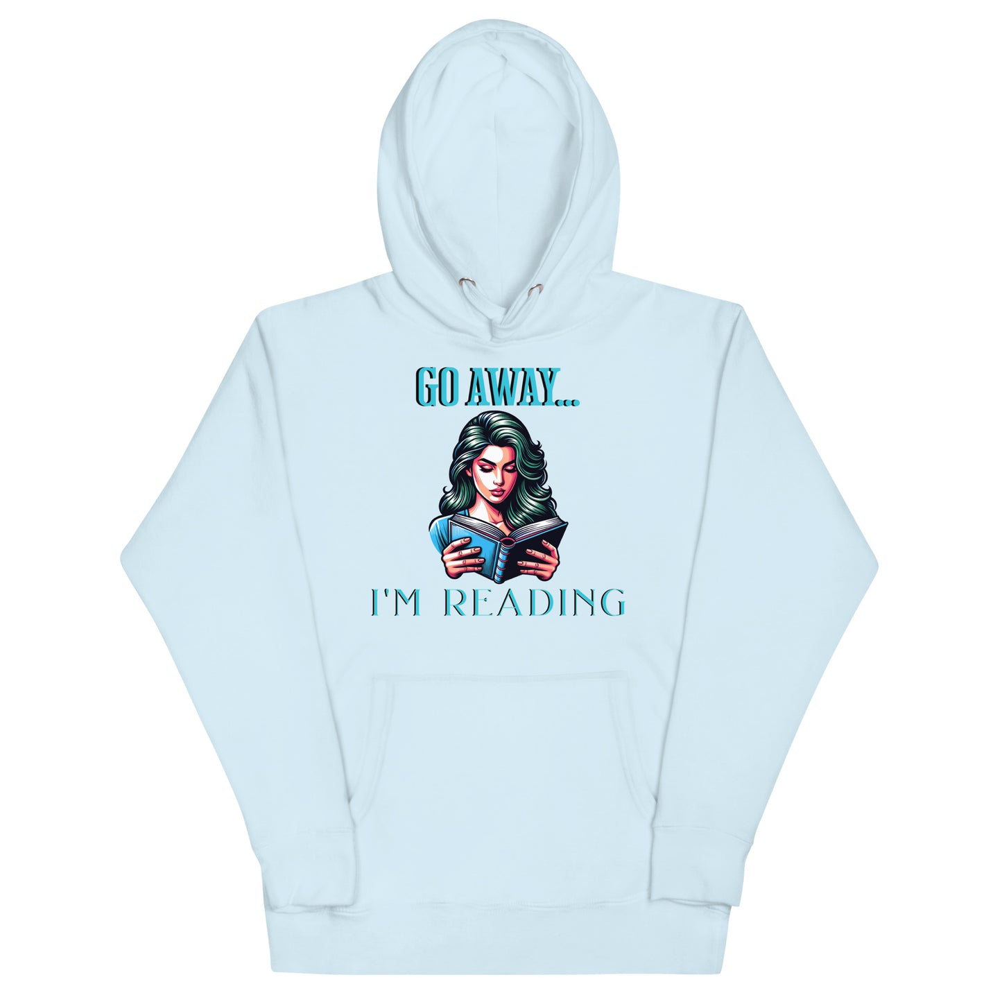 I'm Reading... Unisex Hoodie - Bookslut Shirts