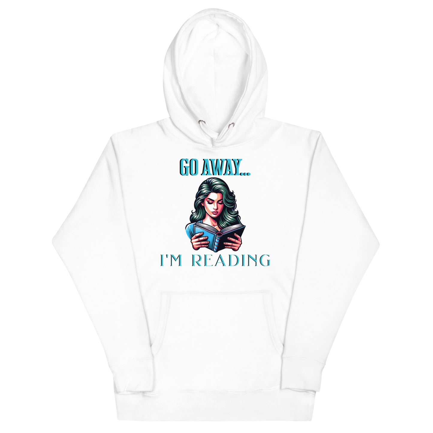 I'm Reading... Unisex Hoodie - Bookslut Shirts