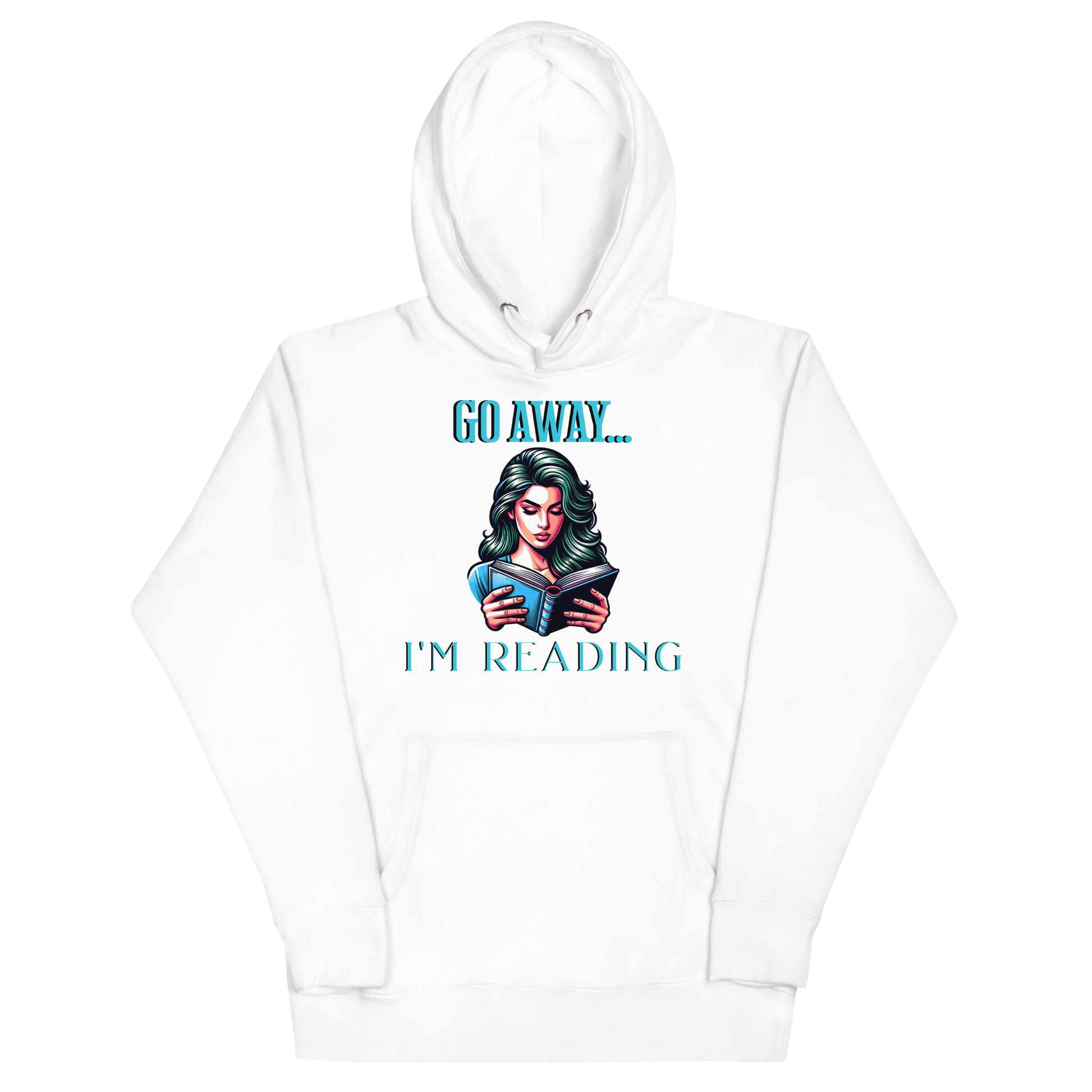 I'm Reading... Unisex Hoodie - Bookslut Shirts