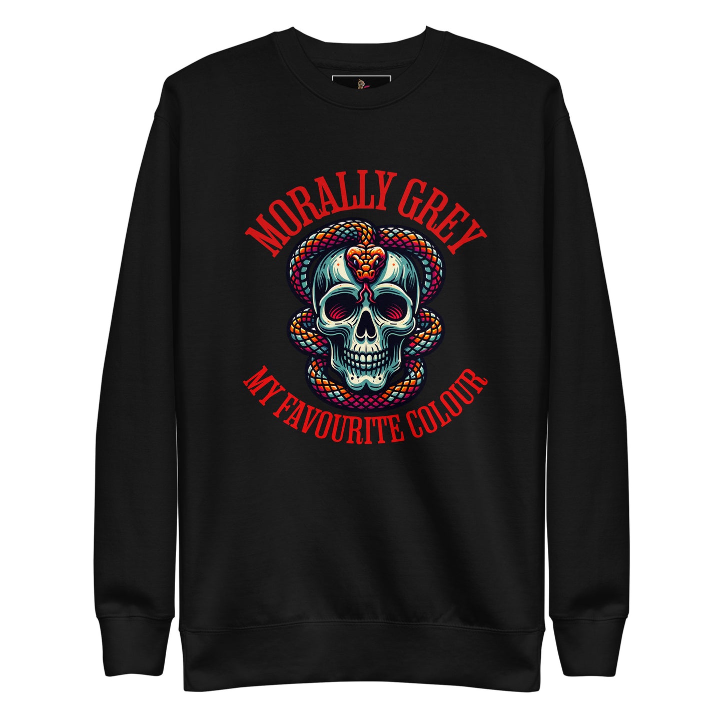 Morally Grey Unisex Sweatshirt - Bookslut Shirts