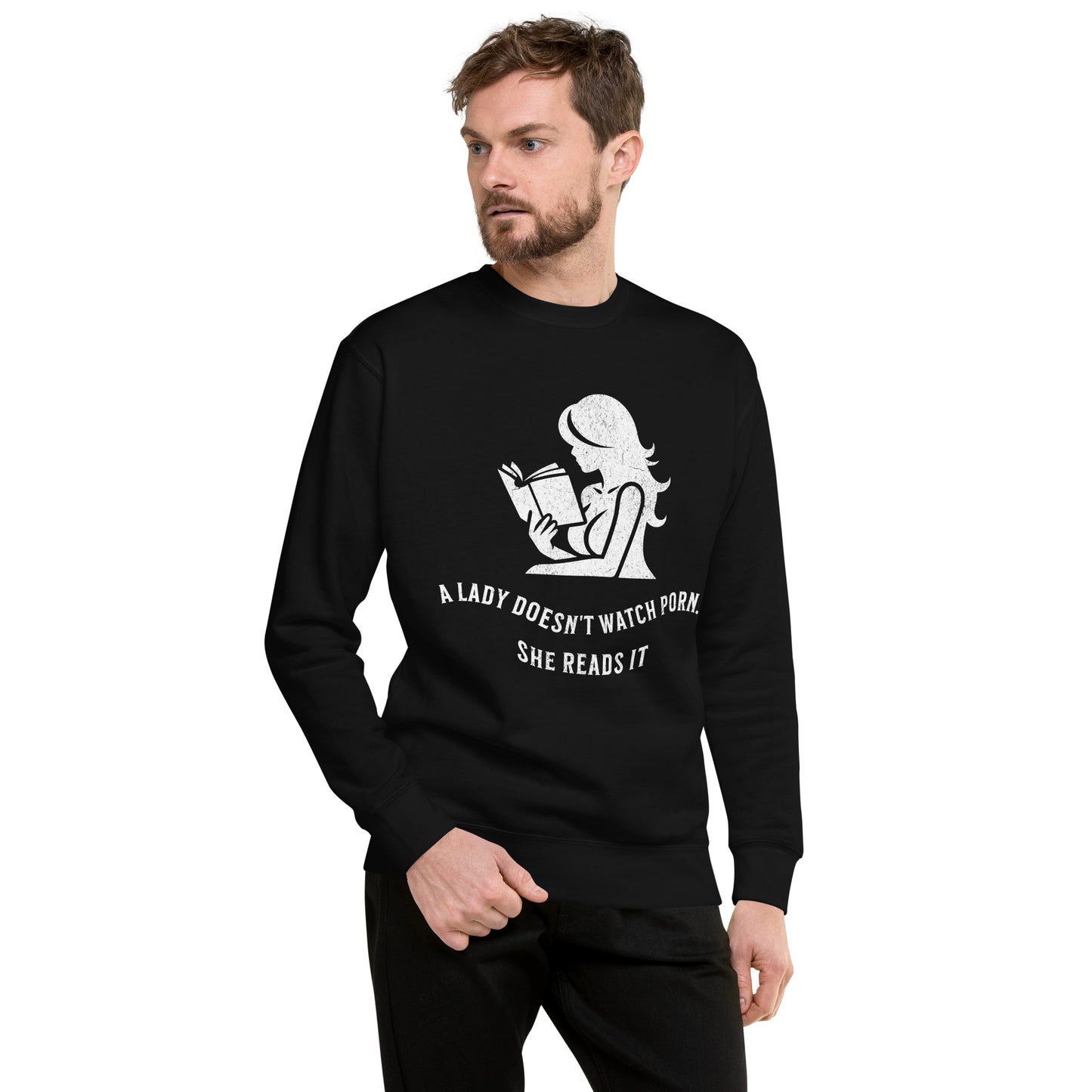 ALDRP Unisex Sweatshirt - Bookslut Shirts