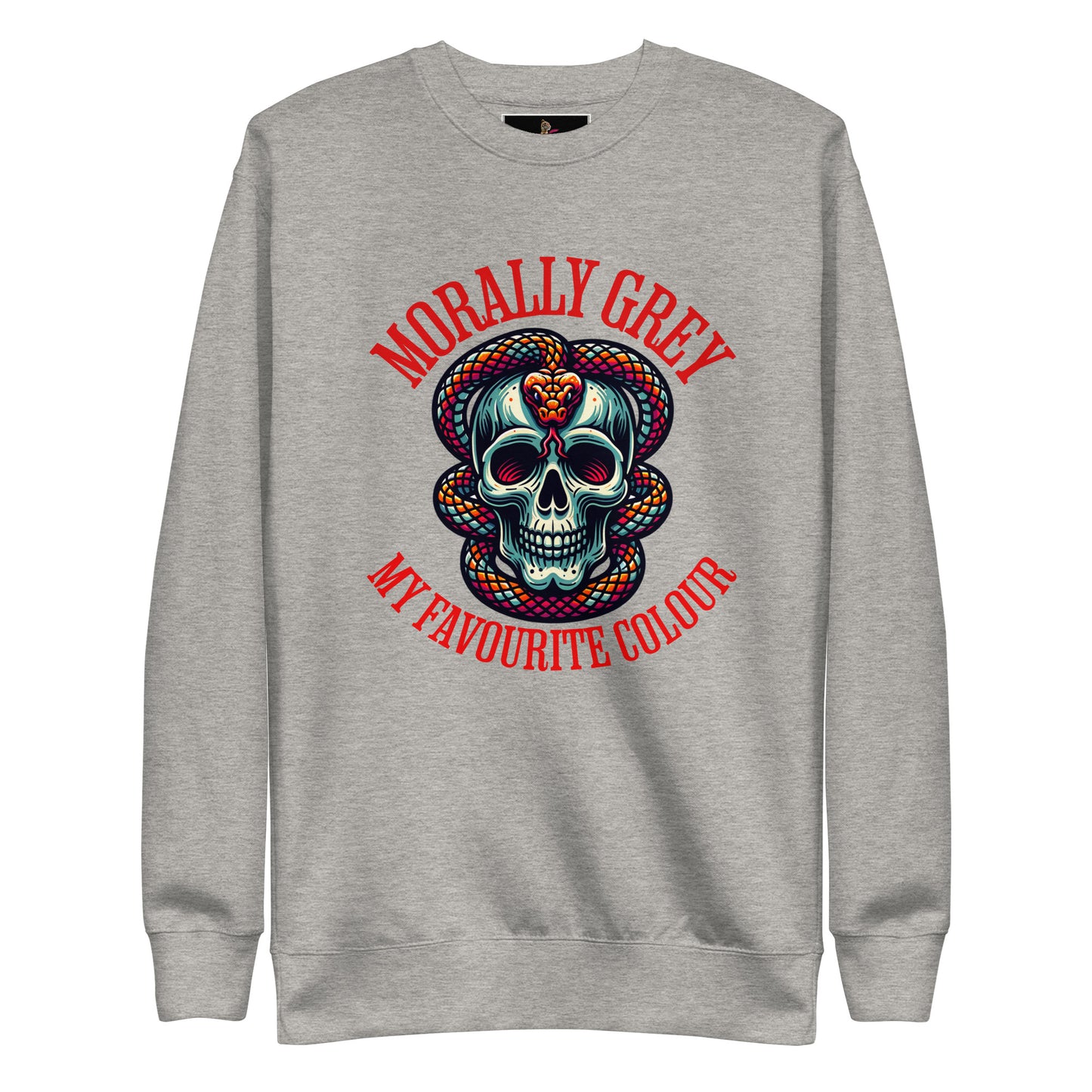 Morally Grey Unisex Sweatshirt - Bookslut Shirts