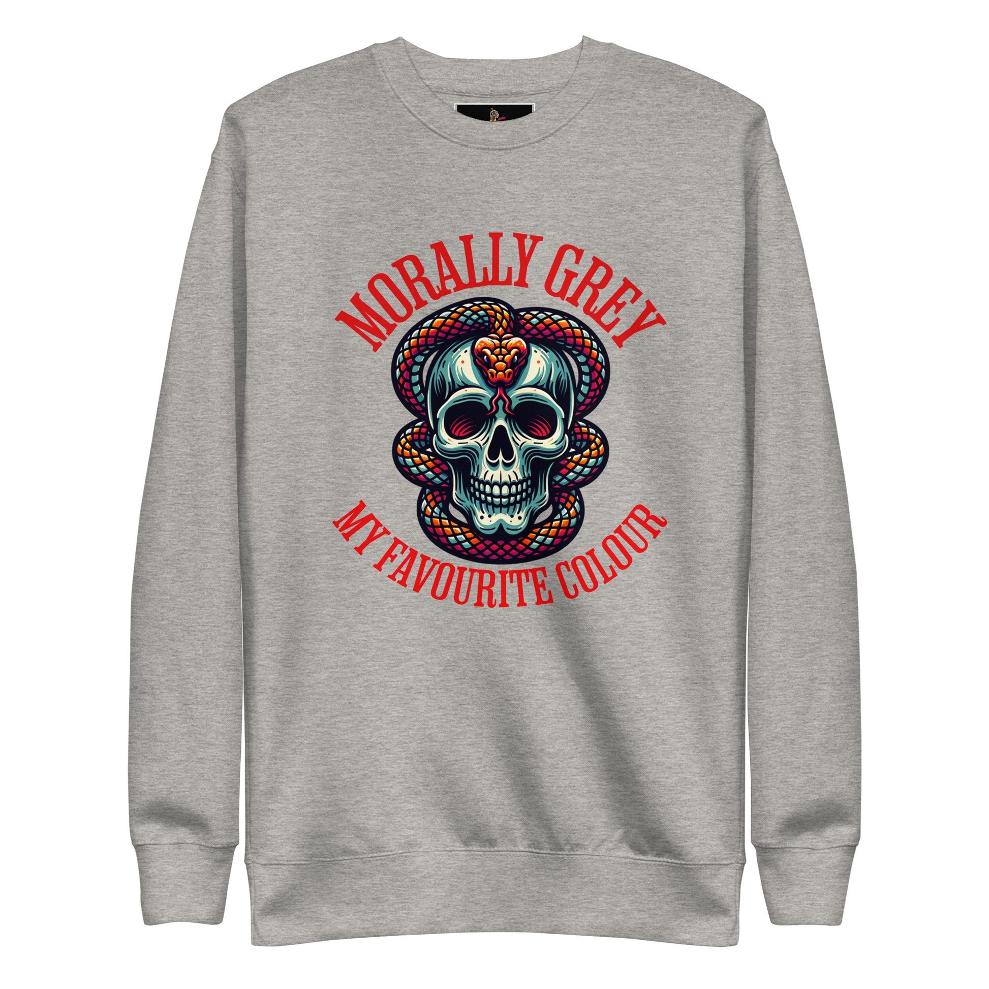 Morally Grey Unisex Sweatshirt - Bookslut Shirts