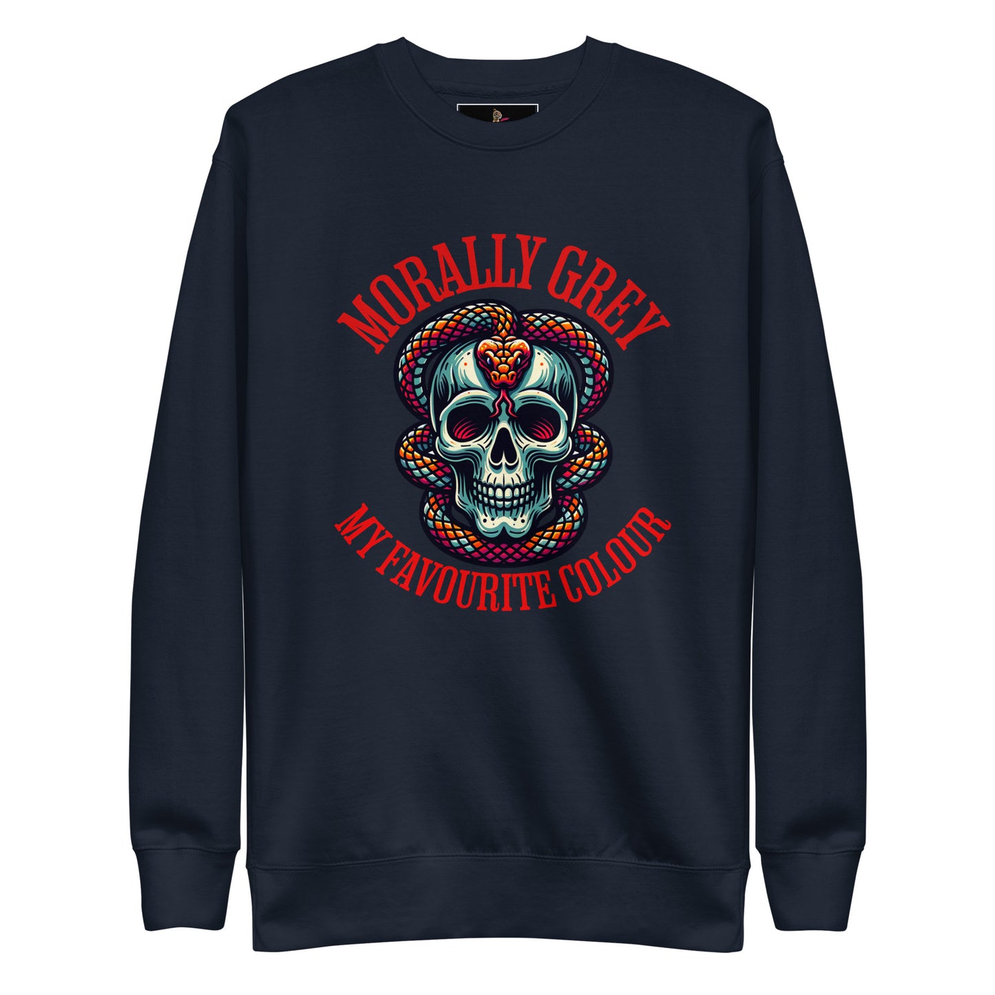 Morally Grey Unisex Sweatshirt - Bookslut Shirts