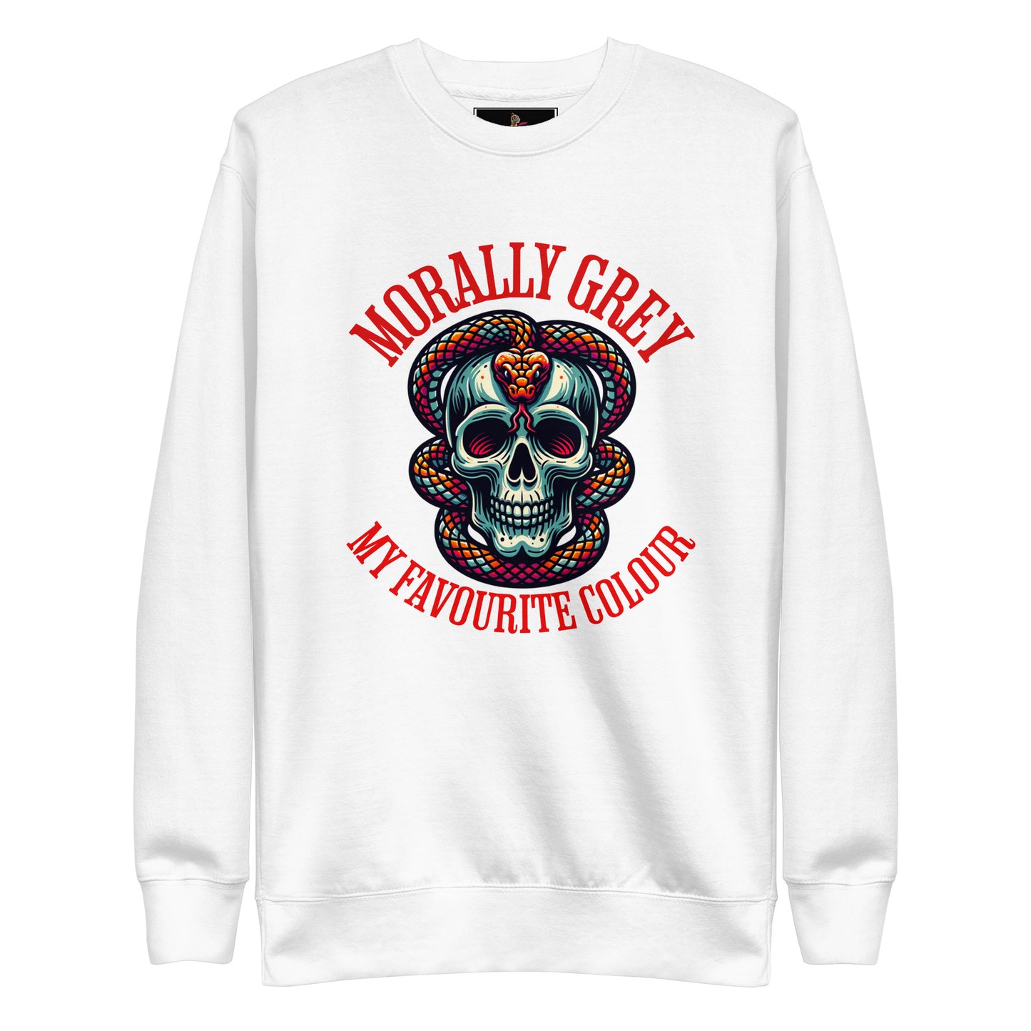 Morally Grey Unisex Sweatshirt - Bookslut Shirts