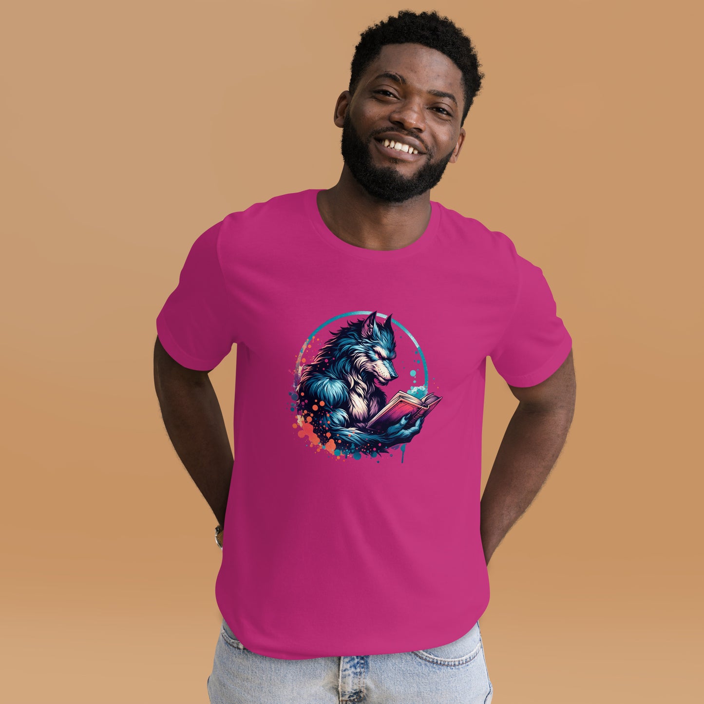 Werewolf Reading Unisex t-shirt