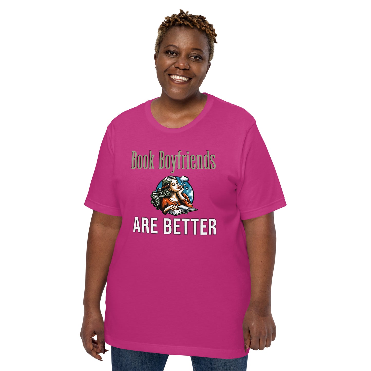 Book Boyfriends Are Better Unisex t-shirt