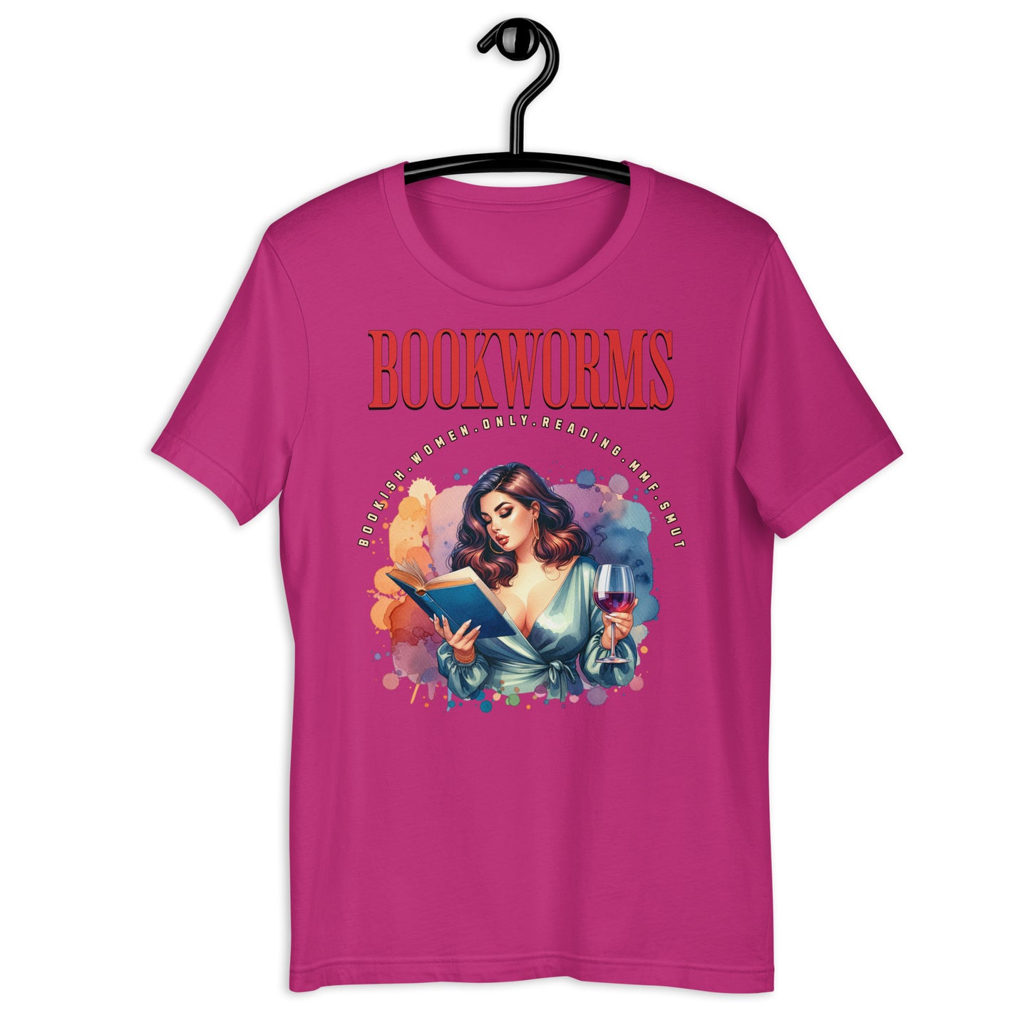 B.O.O.K.W.O.R.M.S Unisex t-shirt