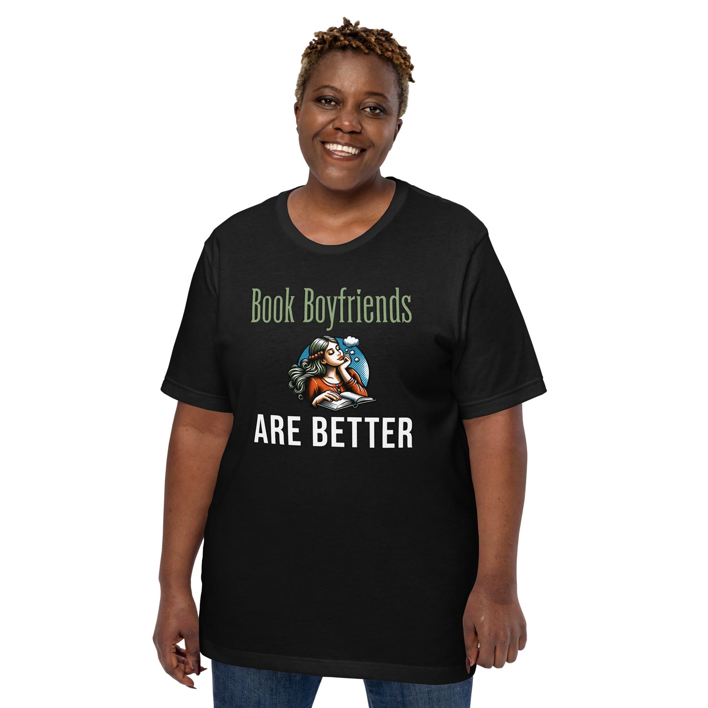 Book Boyfriends Are Better Unisex t-shirt