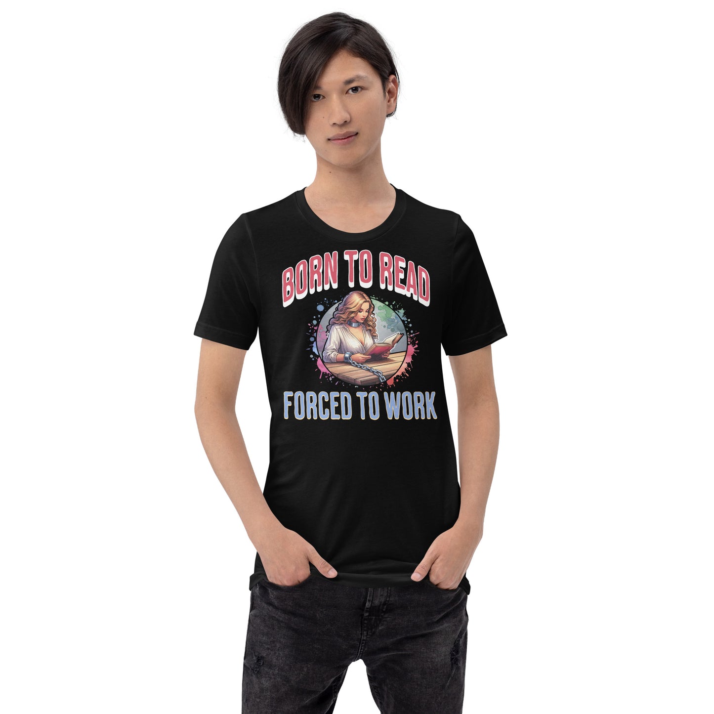 Born to Read Unisex t-shirt