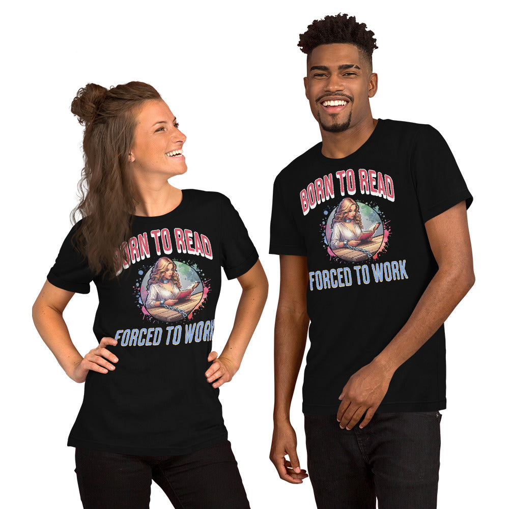 Born to Read Unisex t-shirt