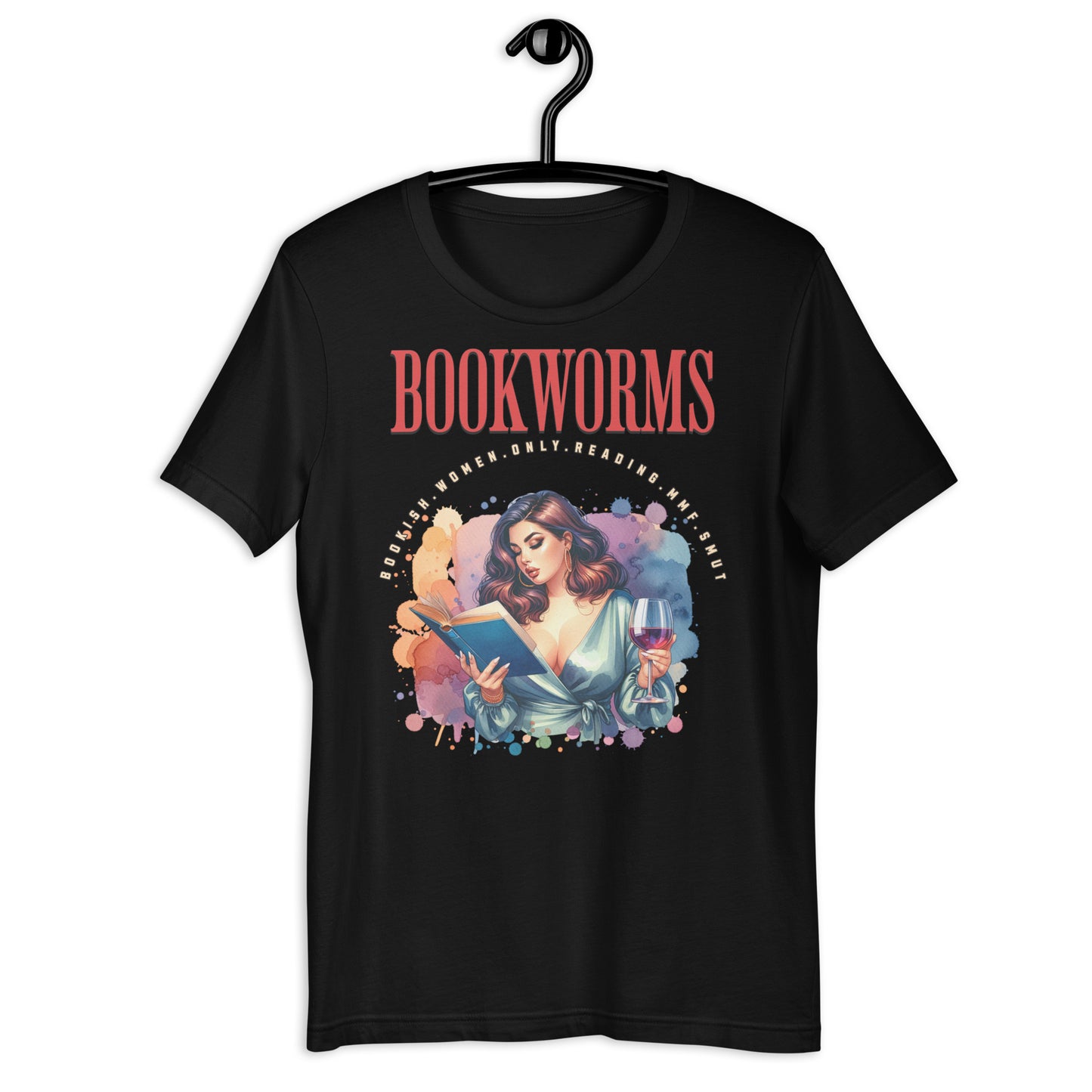 B.O.O.K.W.O.R.M.S Unisex t-shirt