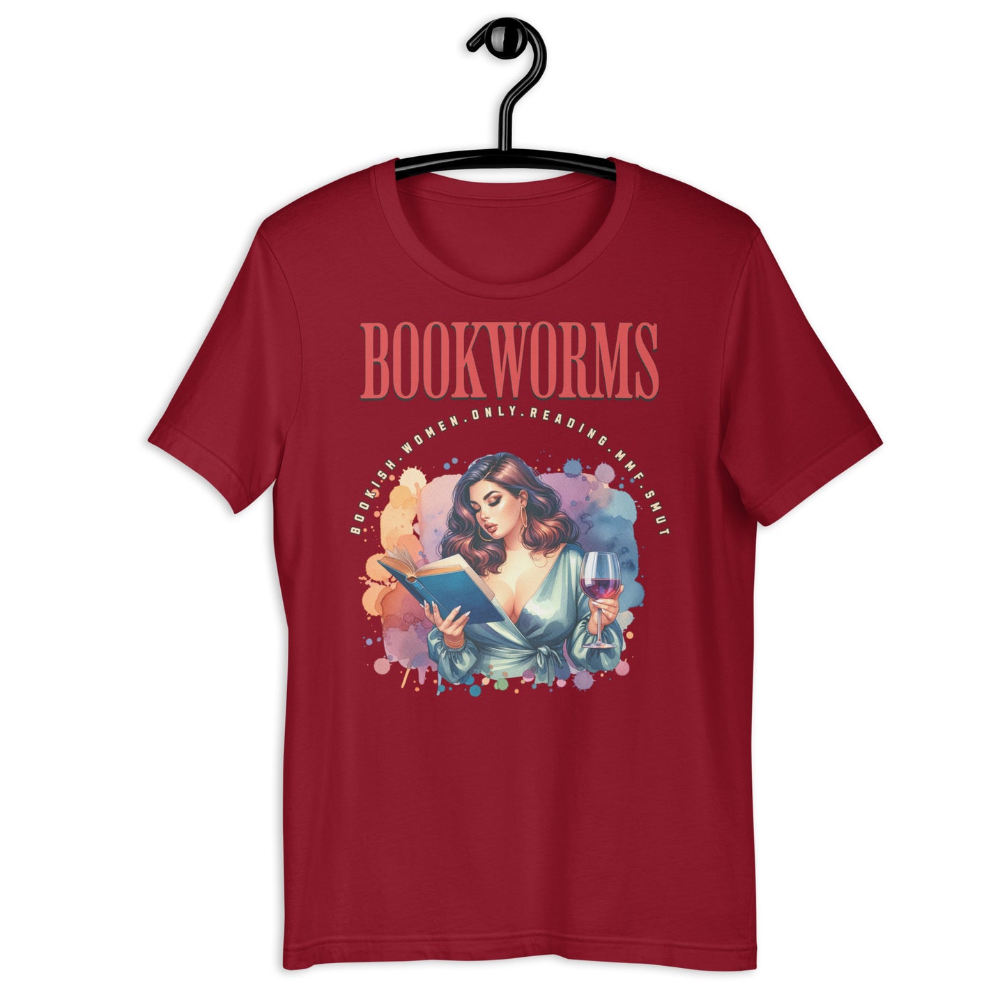 B.O.O.K.W.O.R.M.S Unisex t-shirt