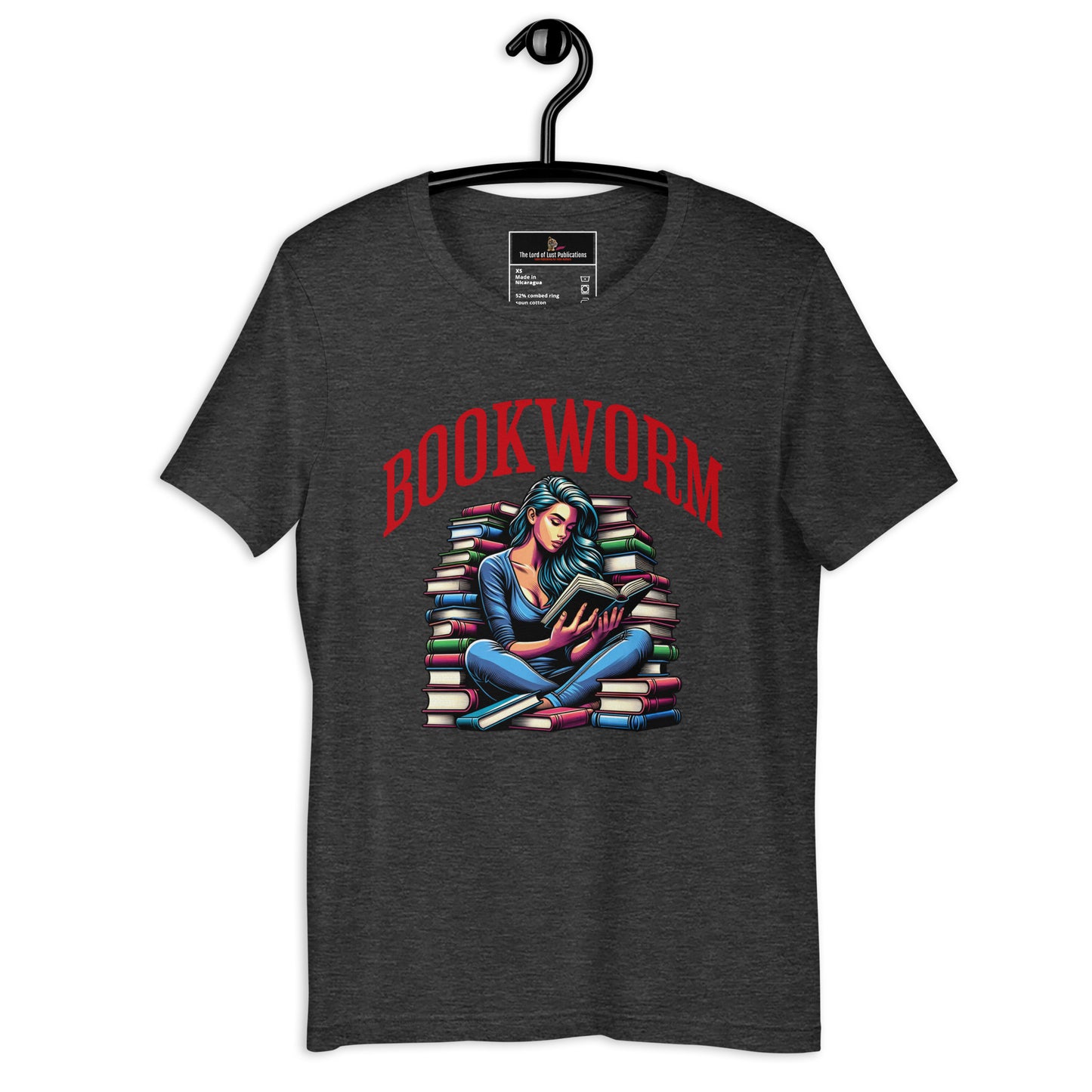 Bookworm Unisex t-shirt - Bookslut Shirts