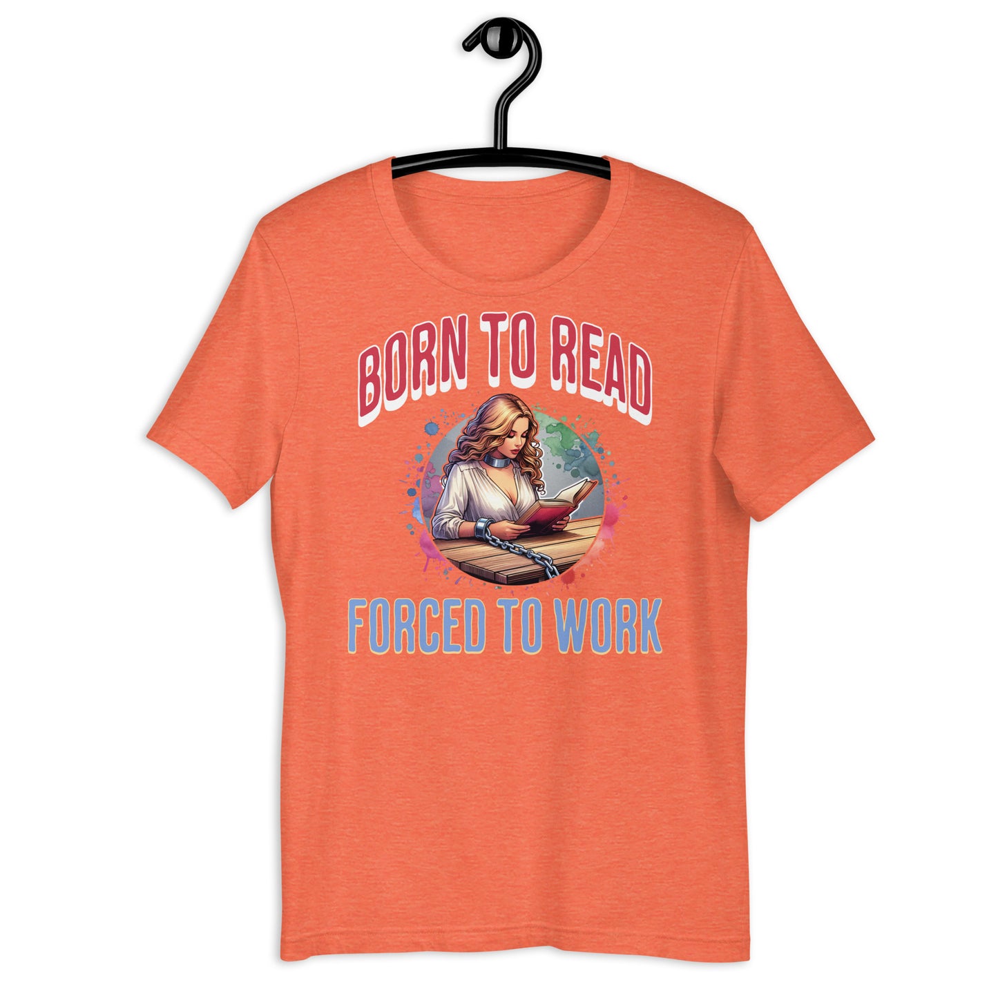 Born to Read Unisex t-shirt