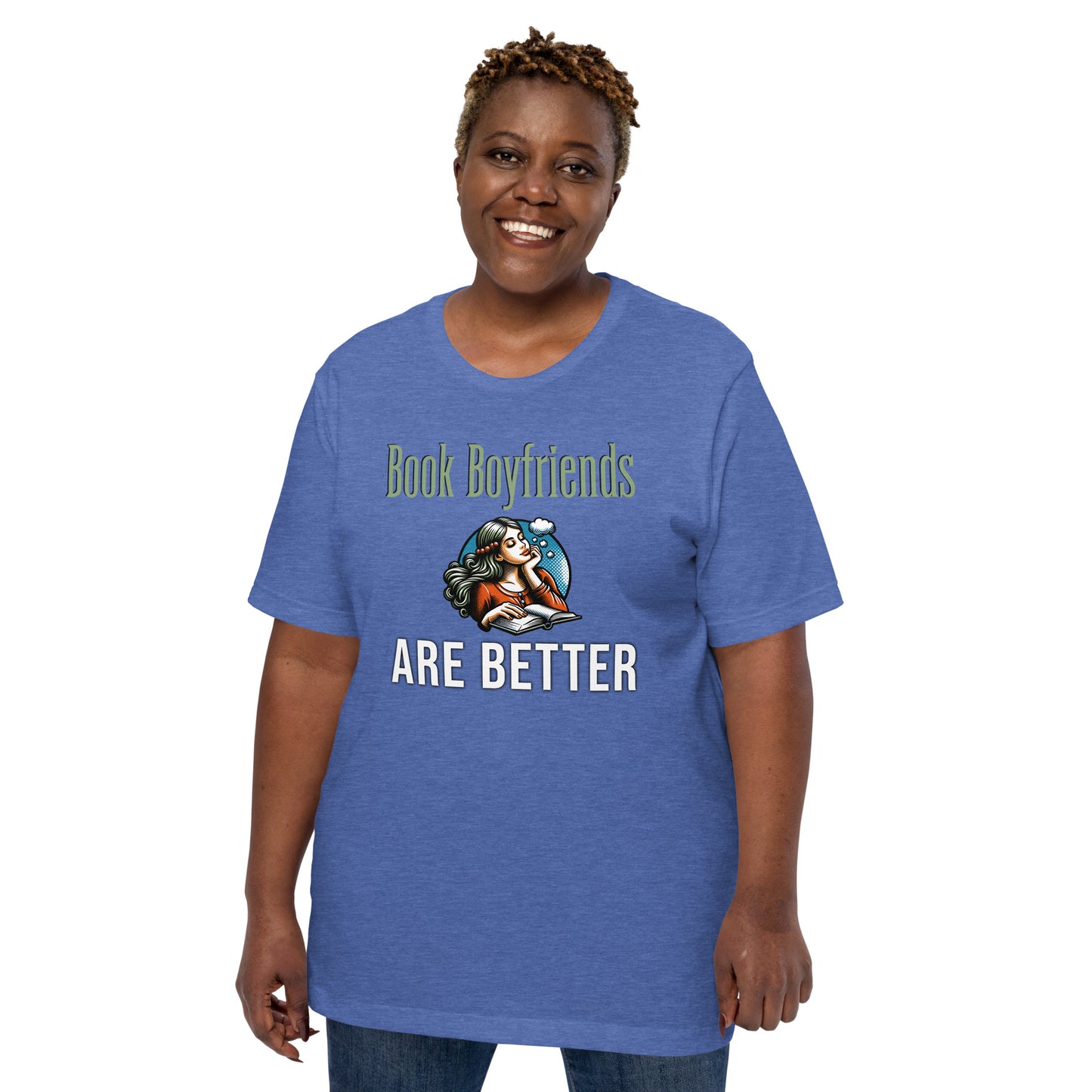 Book Boyfriends Are Better Unisex t-shirt