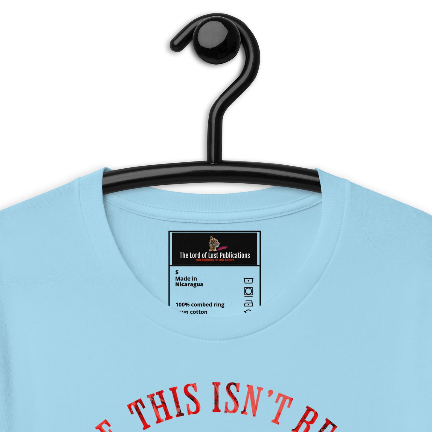 This isn't reading, it's foreplay Unisex t-shirt - Bookslut Shirts