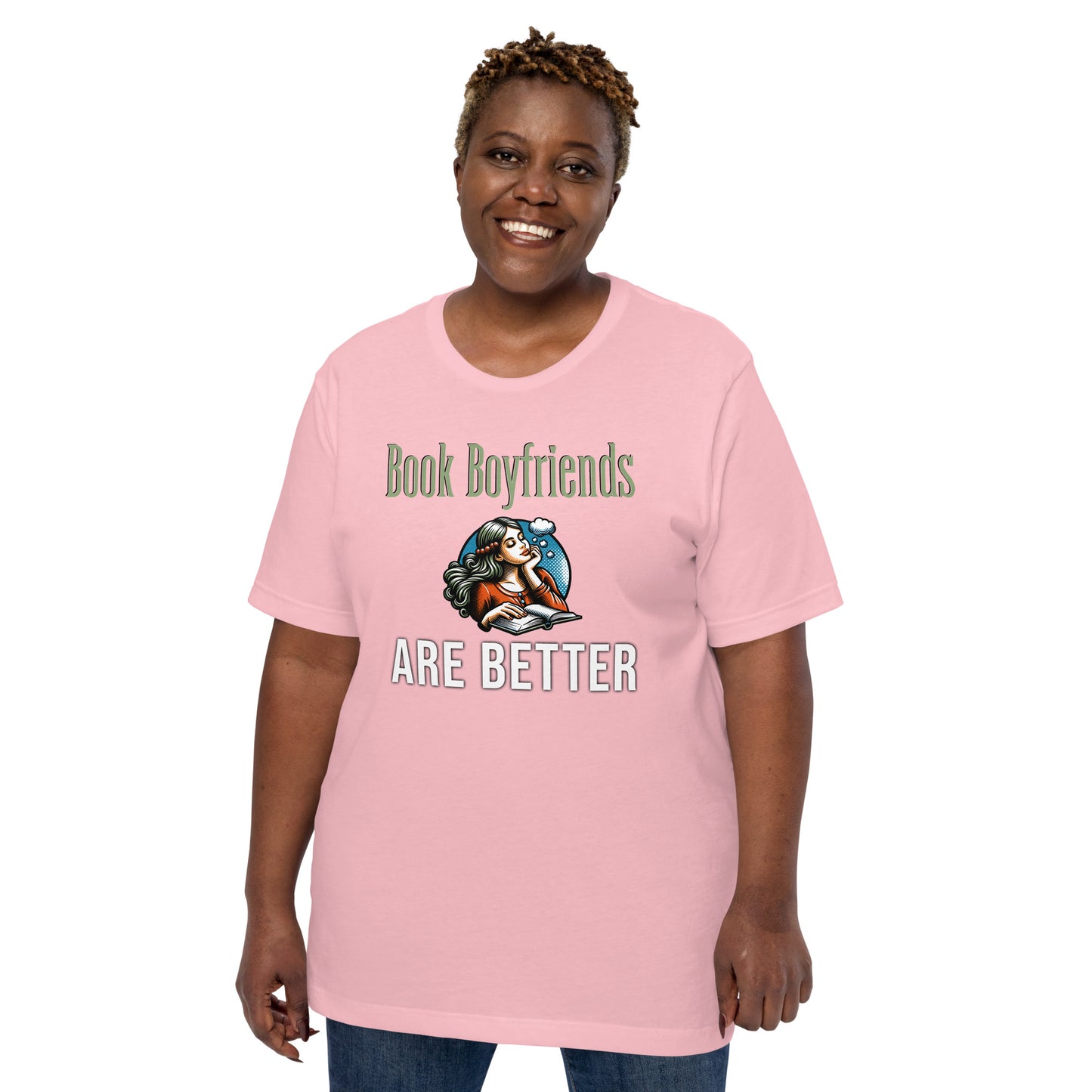 Book Boyfriends Are Better Unisex t-shirt