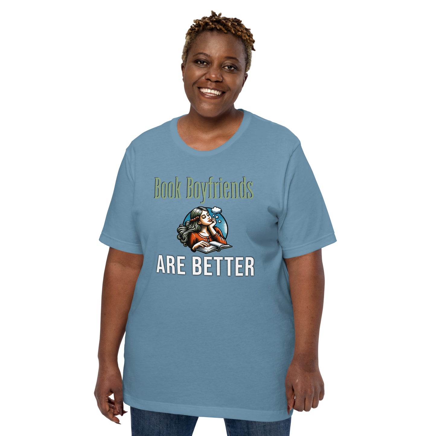 Book Boyfriends Are Better Unisex t-shirt