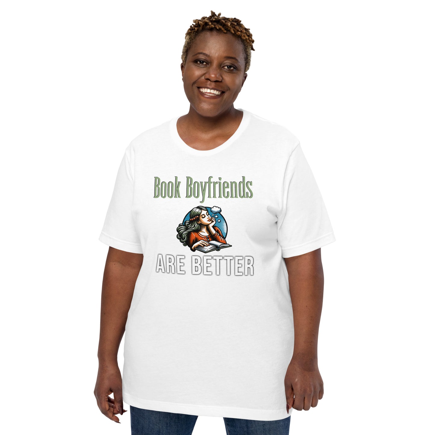 Book Boyfriends Are Better Unisex t-shirt