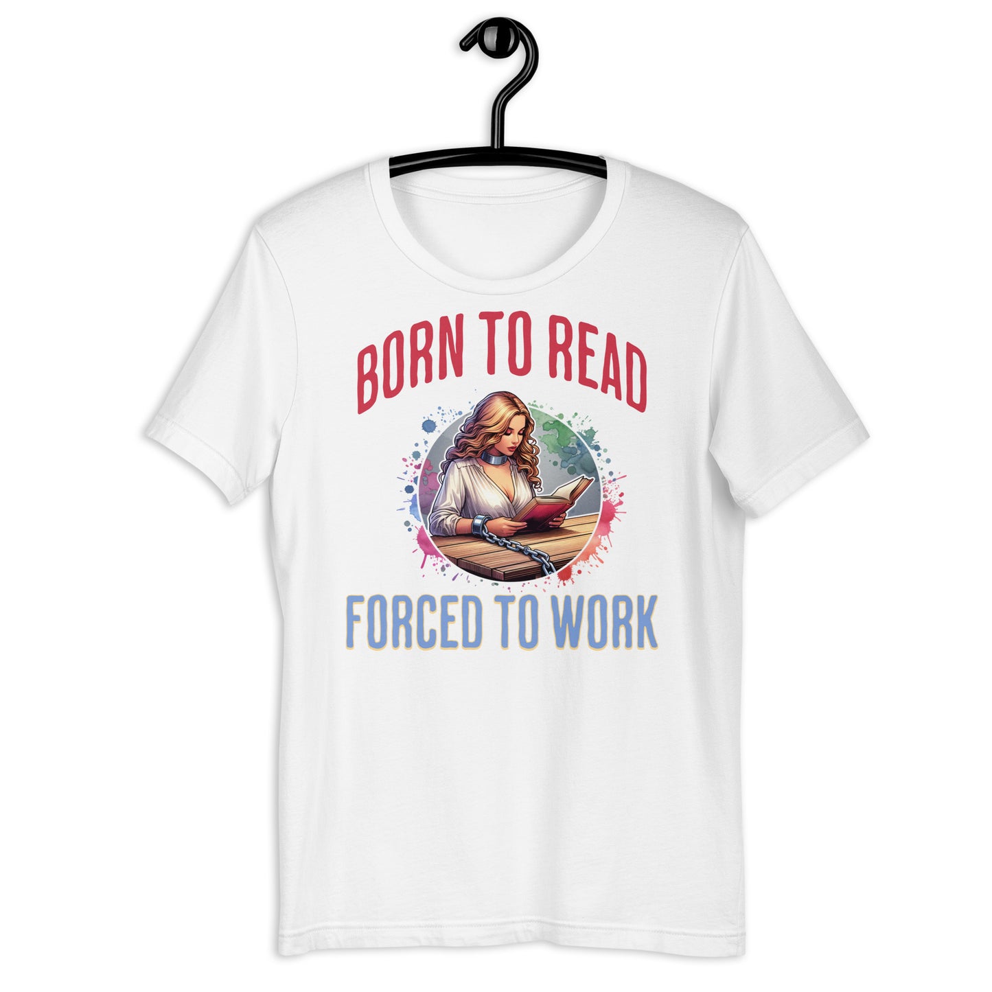 Born to Read Unisex t-shirt