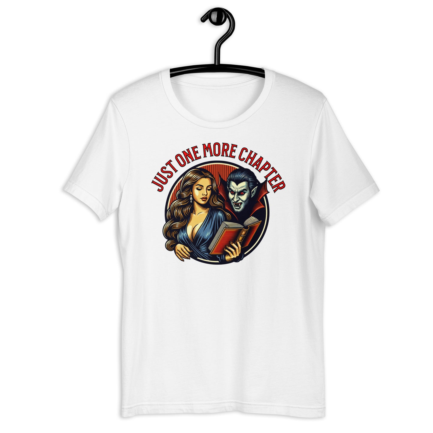 Just One More Chapter Vampire Edition Unisex t-shirt