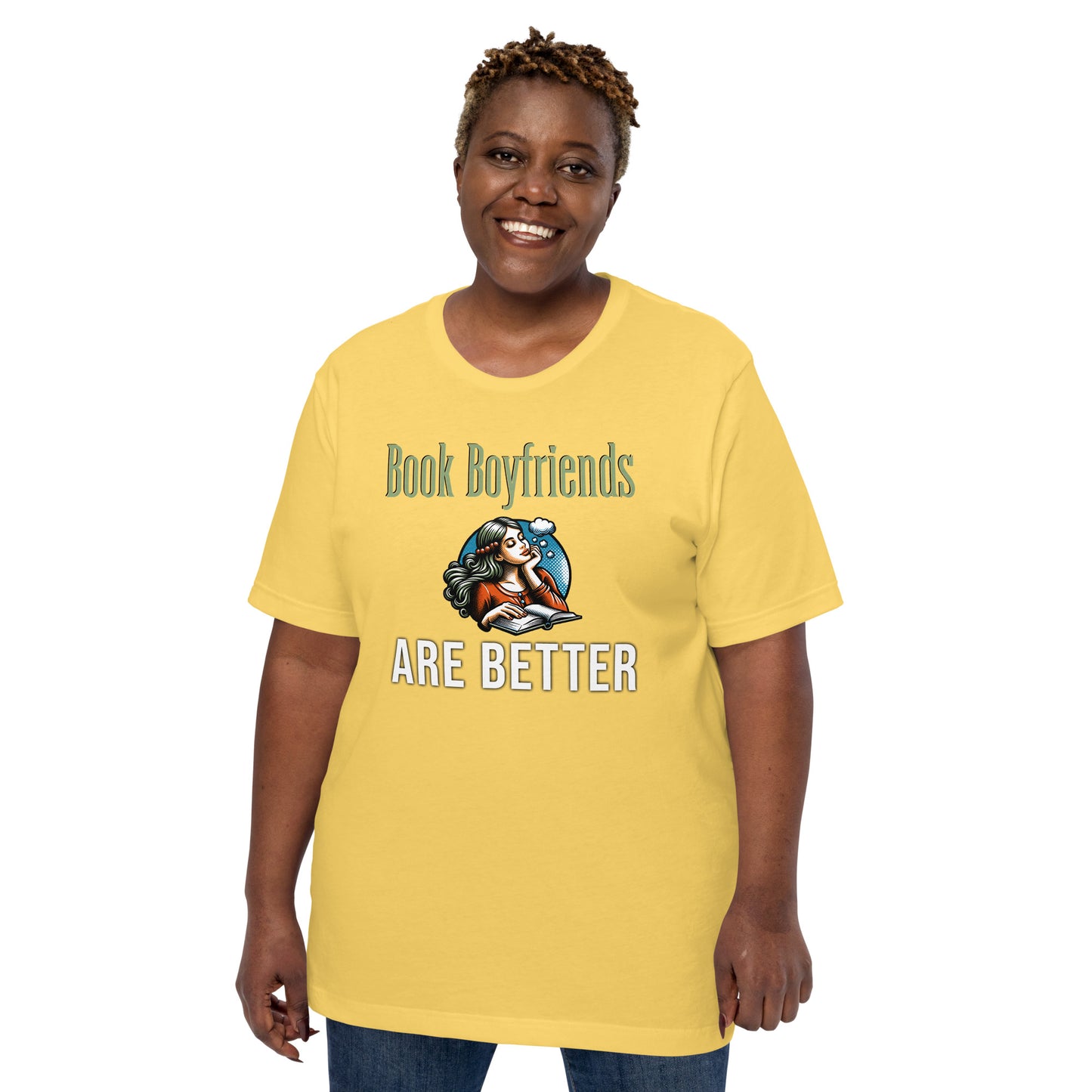 Book Boyfriends Are Better Unisex t-shirt