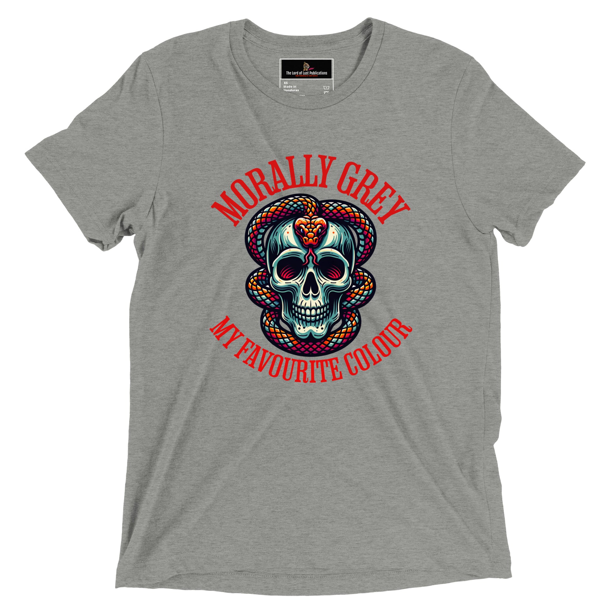 Morally Grey Short sleeve Unisex t-shirt - Bookslut Shirts