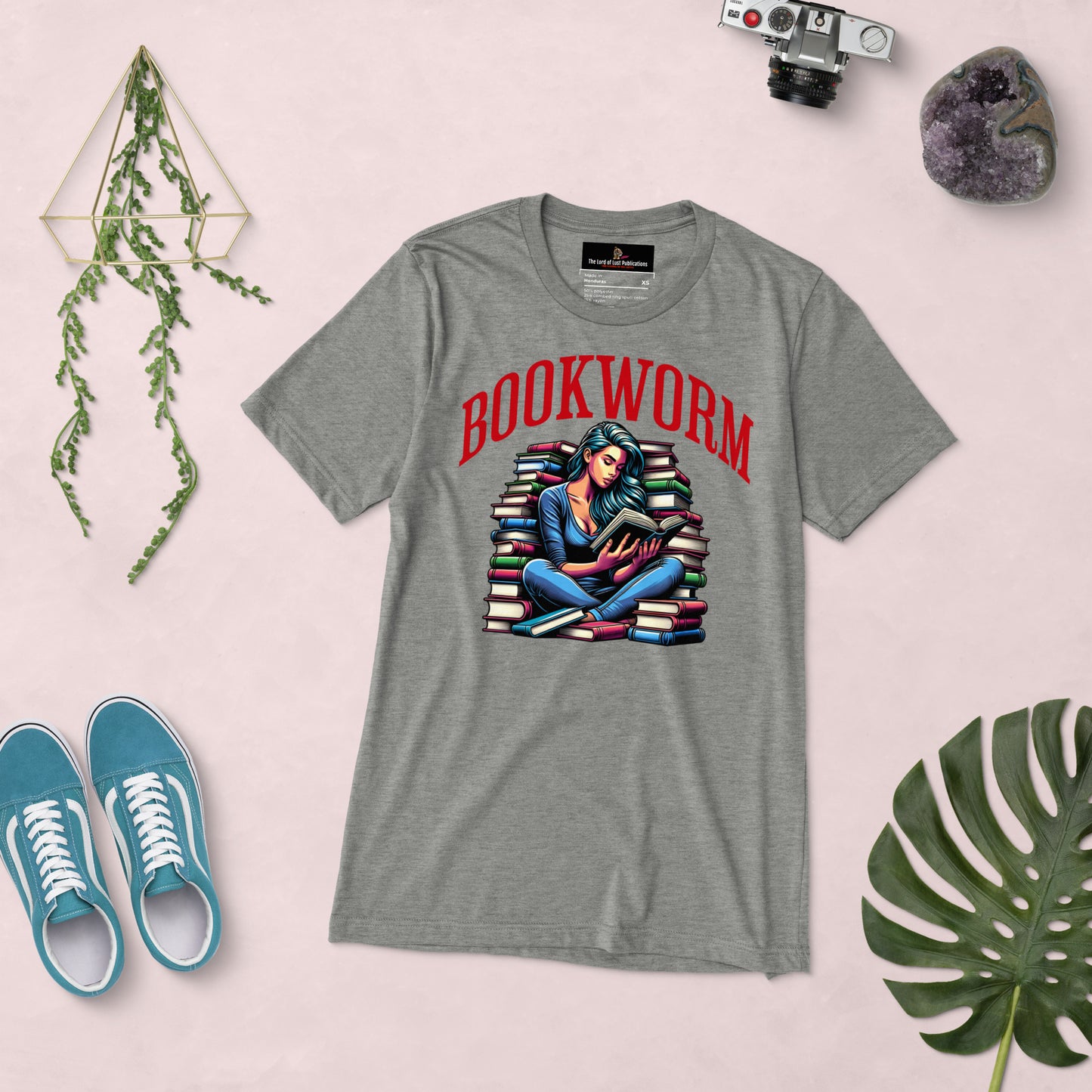 Bookworm Short sleeve Unisex t-shirt - Bookslut Shirts