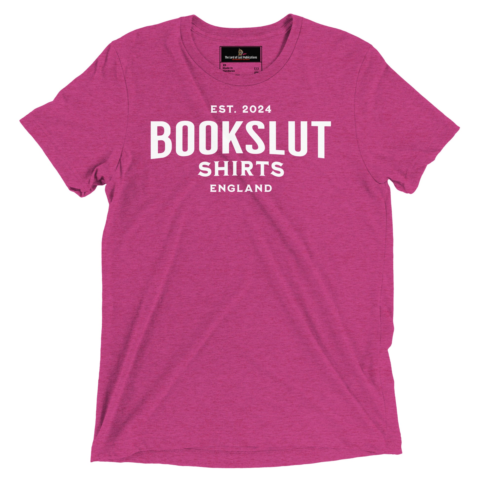 I Don't Read Because... Unisex Short sleeve t-shirt - Bookslut Shirts