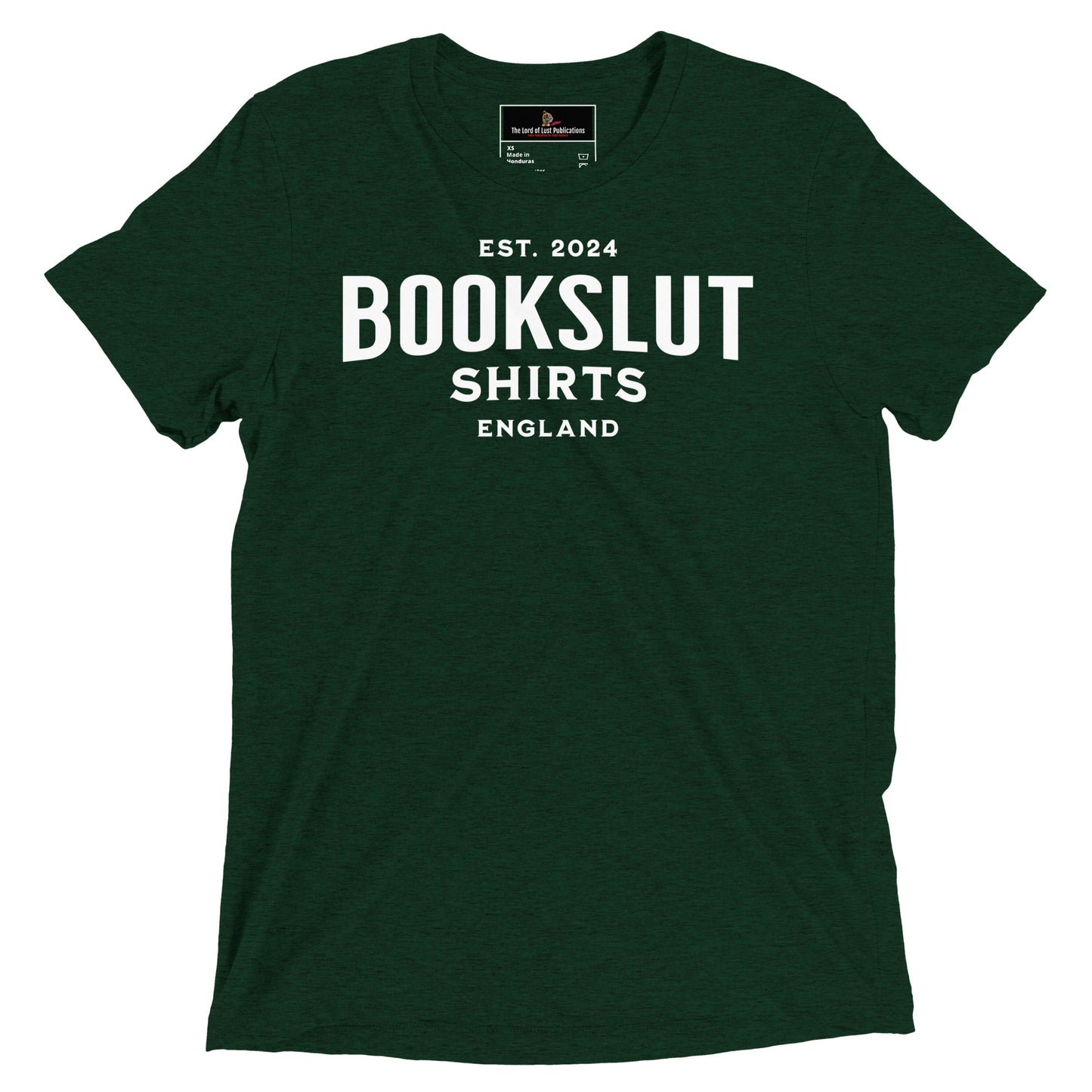 I Don't Read Because... Unisex Short sleeve t-shirt - Bookslut Shirts