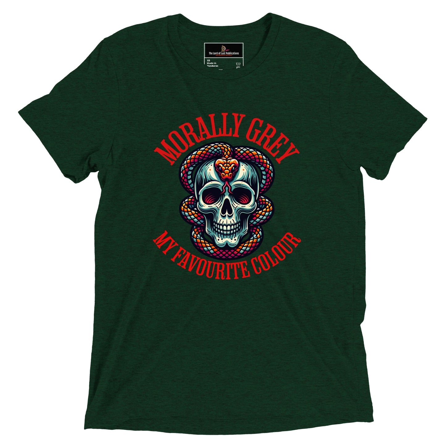 Morally Grey Short sleeve Unisex t-shirt - Bookslut Shirts