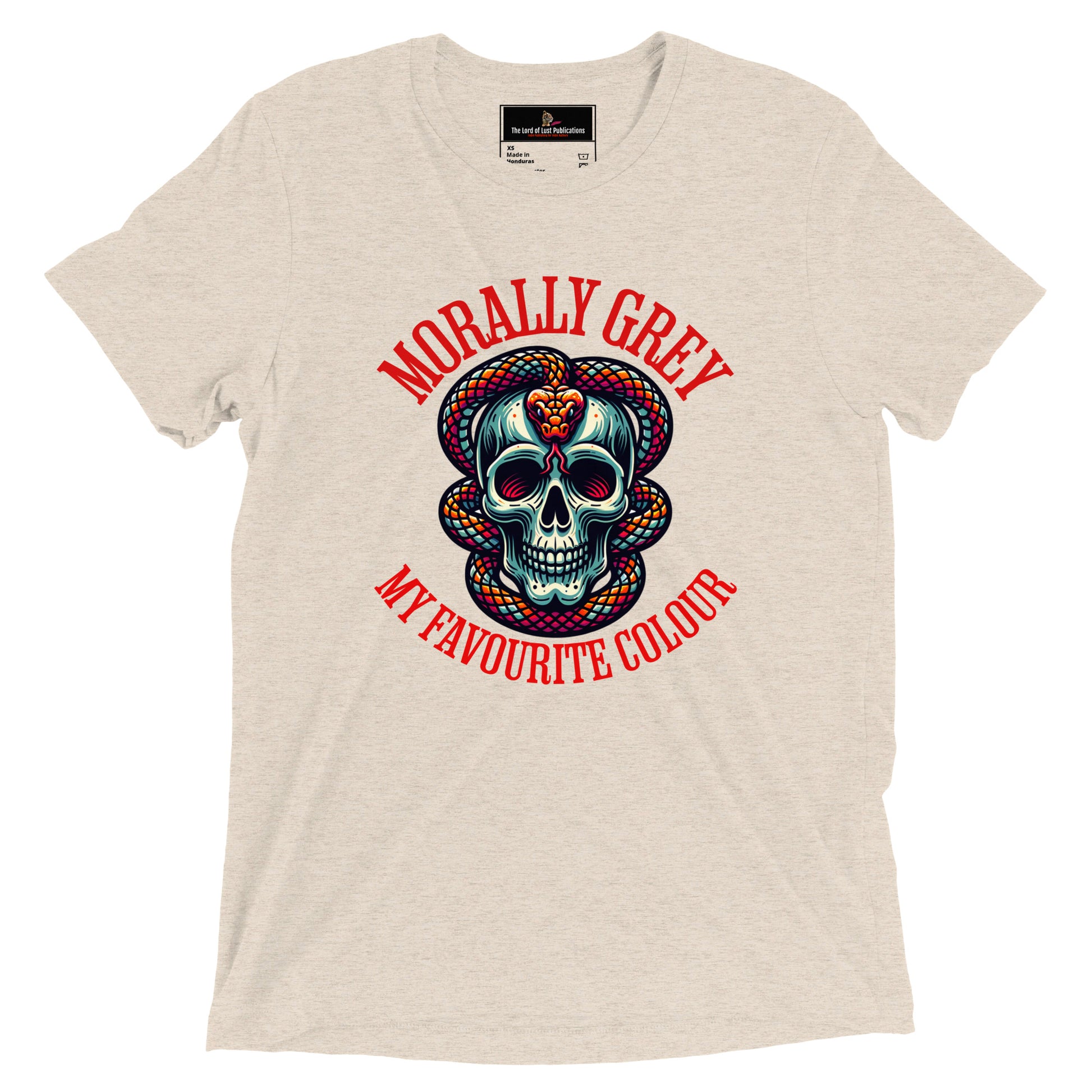 Morally Grey Short sleeve Unisex t-shirt - Bookslut Shirts