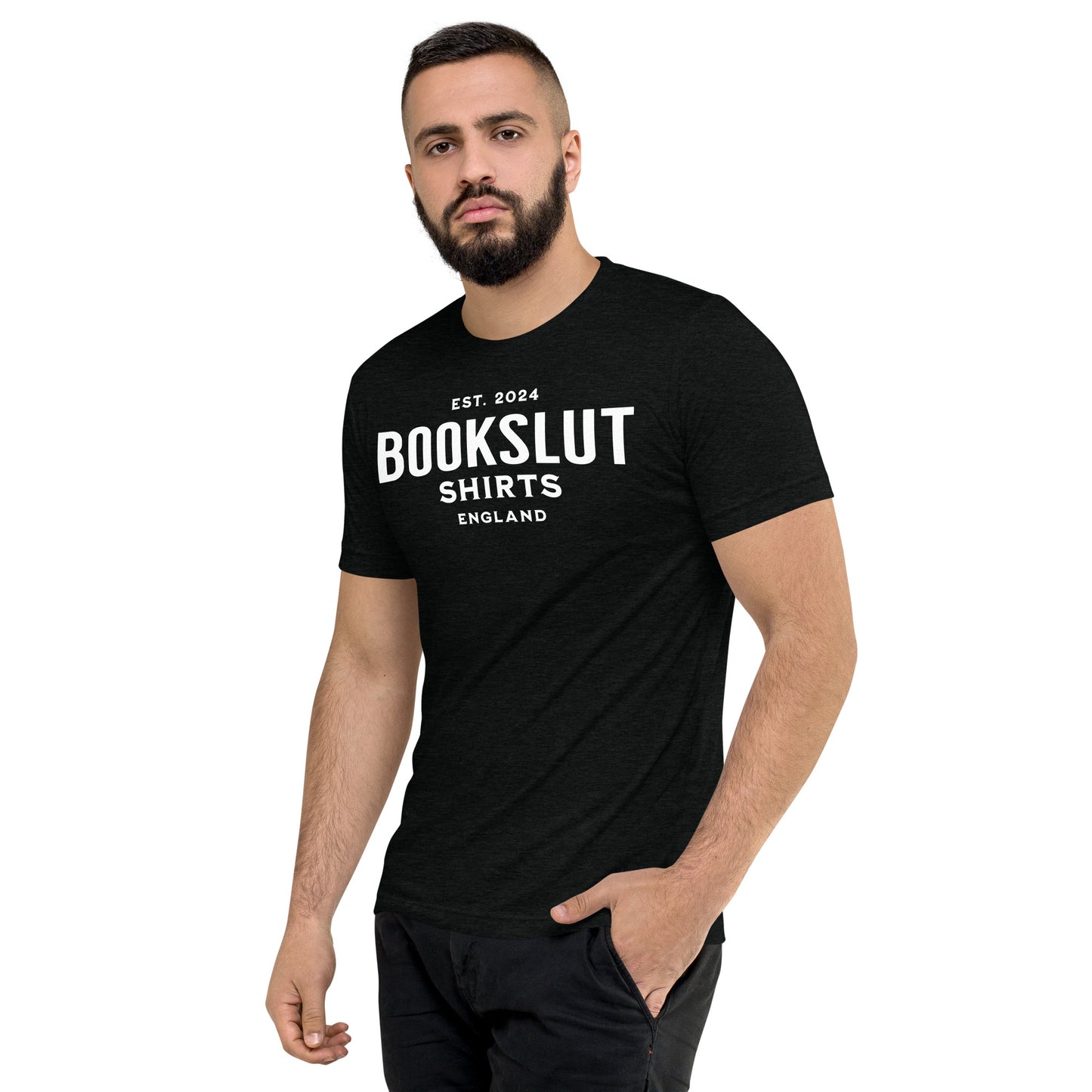 I Don't Read Because... Unisex Short sleeve t-shirt - Bookslut Shirts