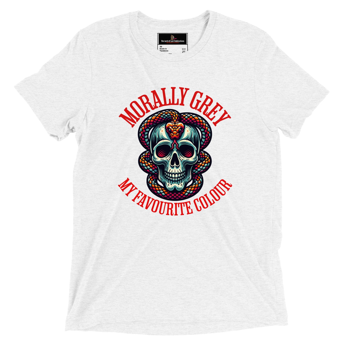 Morally Grey Short sleeve Unisex t-shirt - Bookslut Shirts