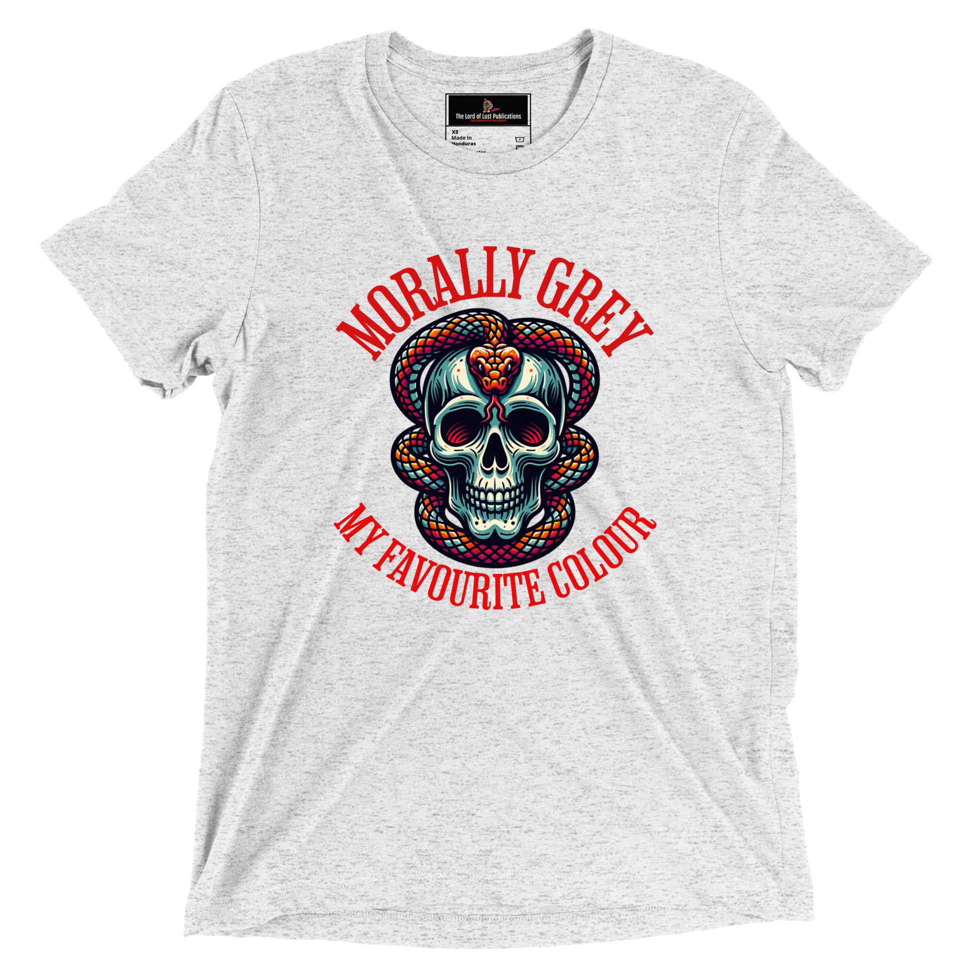 Morally Grey Short sleeve Unisex t-shirt - Bookslut Shirts