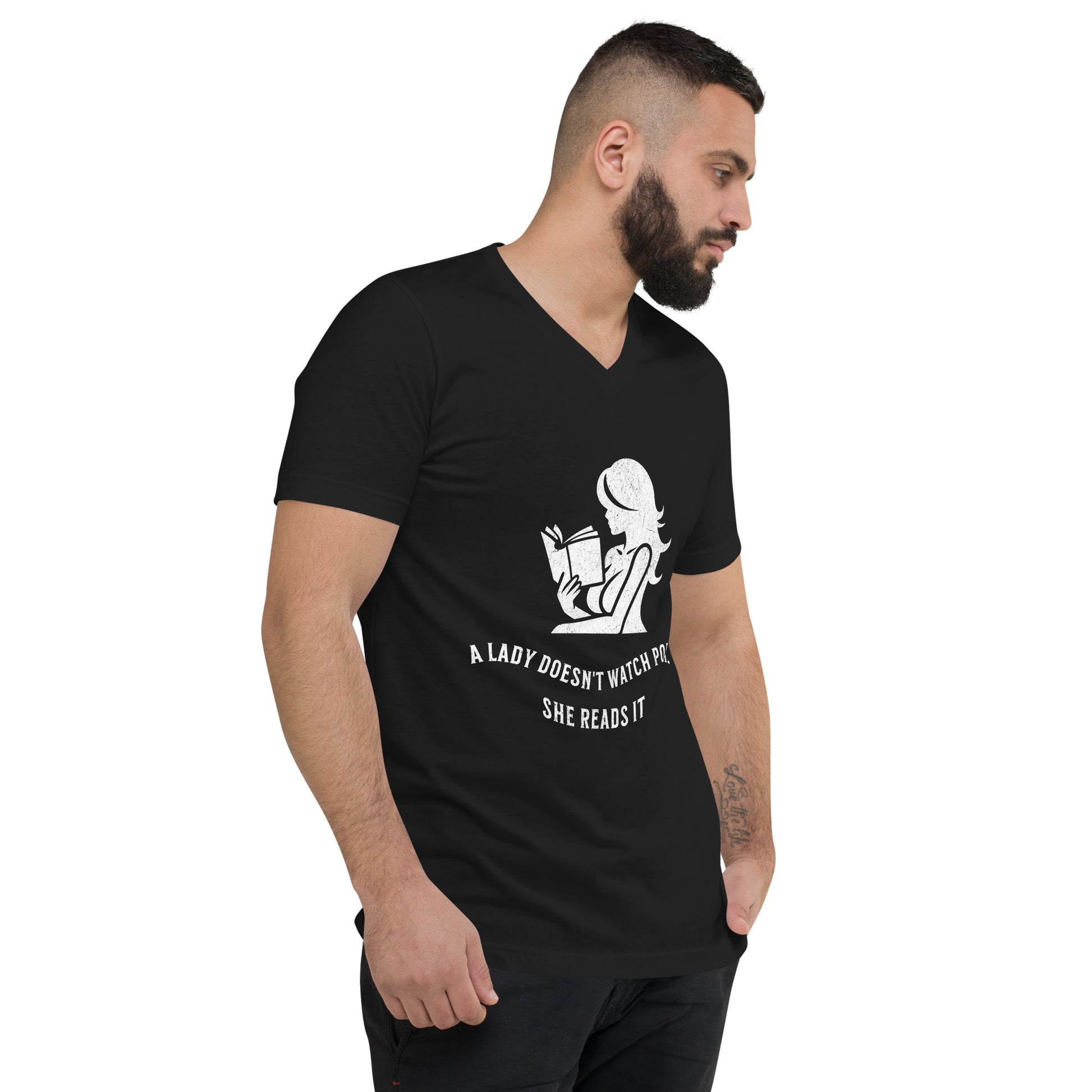 ALDWP Unisex V-Neck - Bookslut Shirts