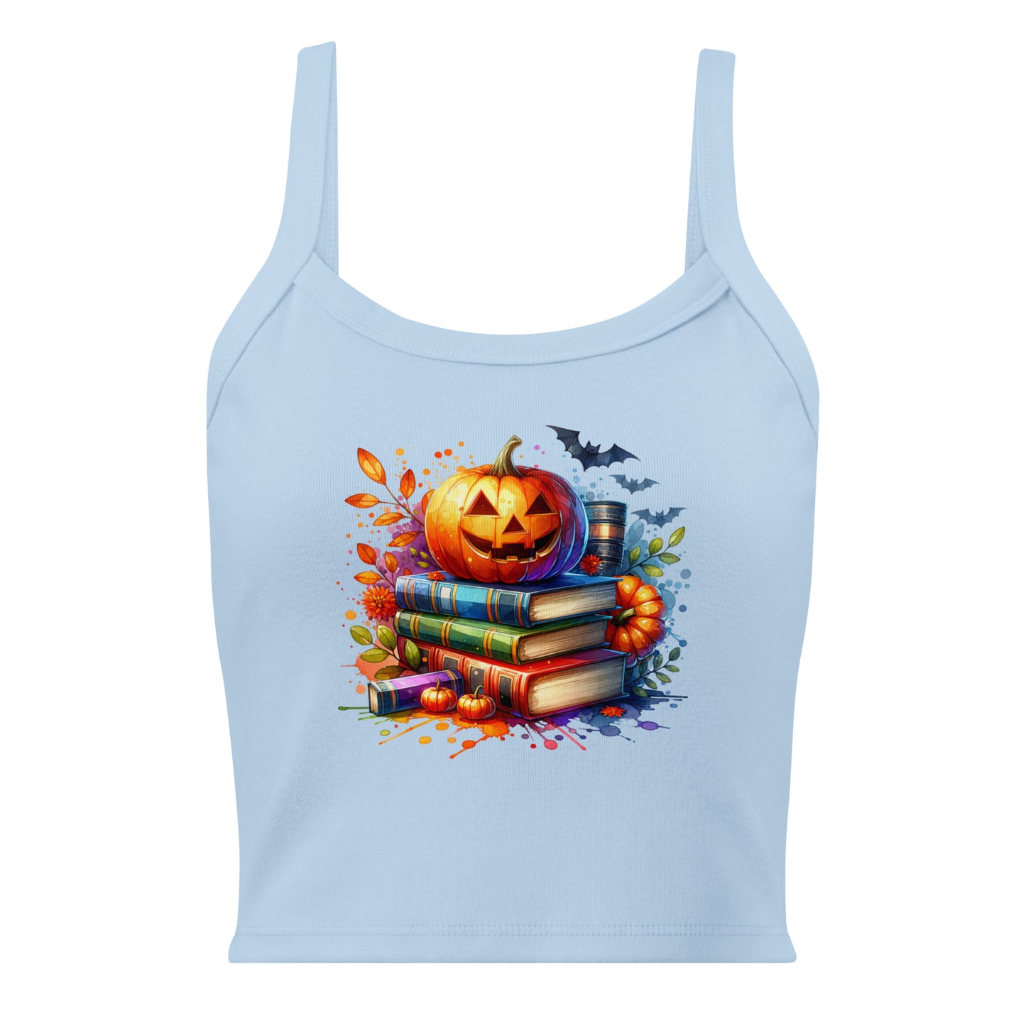 Halloween Women’s micro-rib tank top