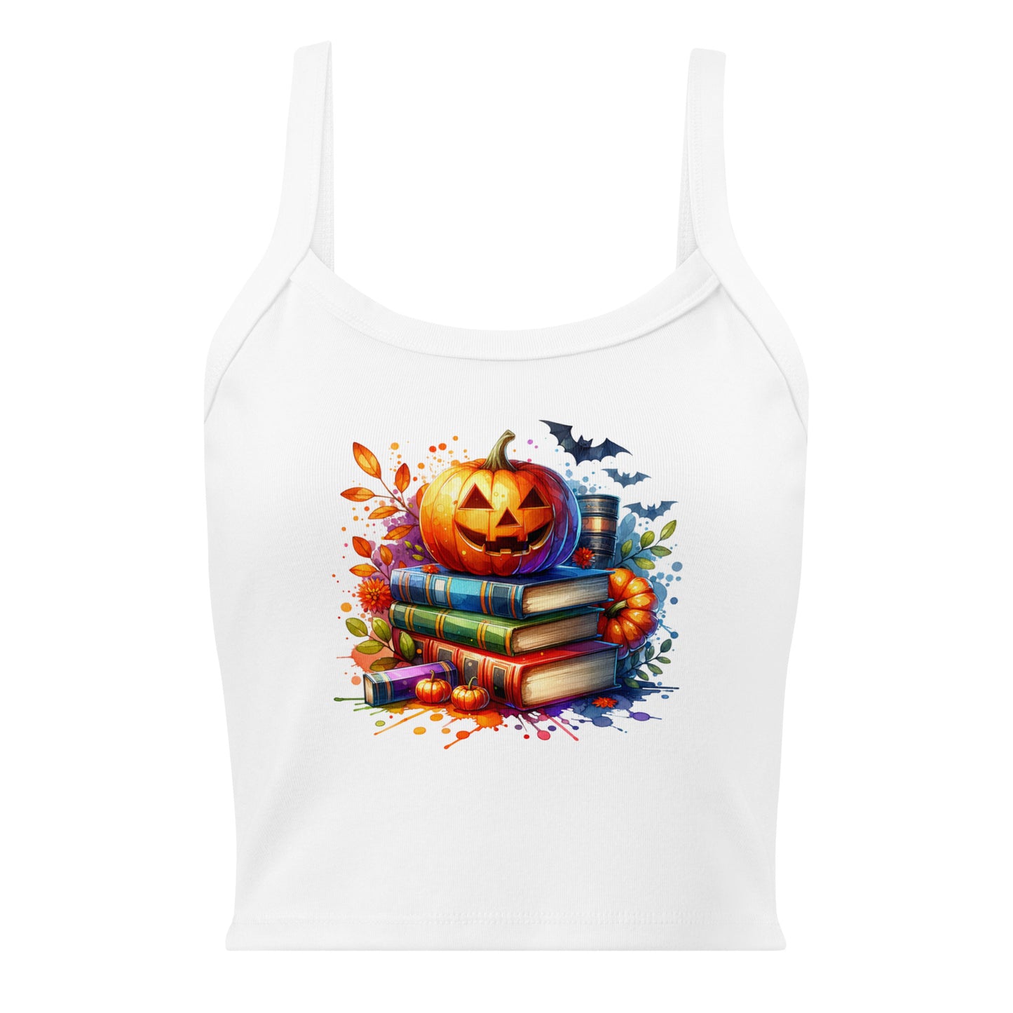 Halloween Women’s micro-rib tank top