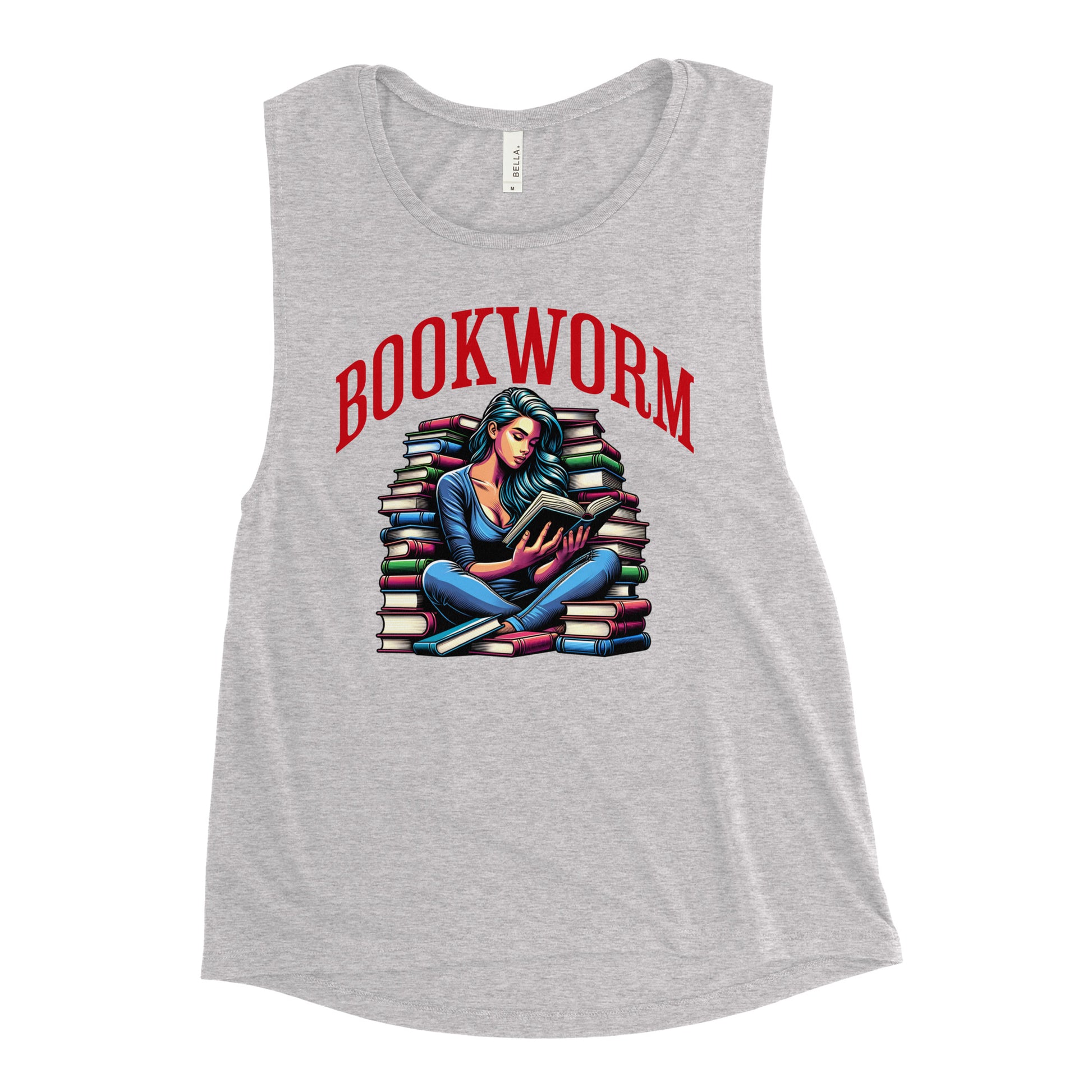 Bookworm Tank - Bookslut Shirts