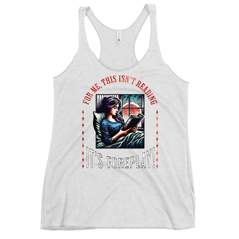 This Ain't Reading, It's Foreplay Tank - Bookslut Shirts