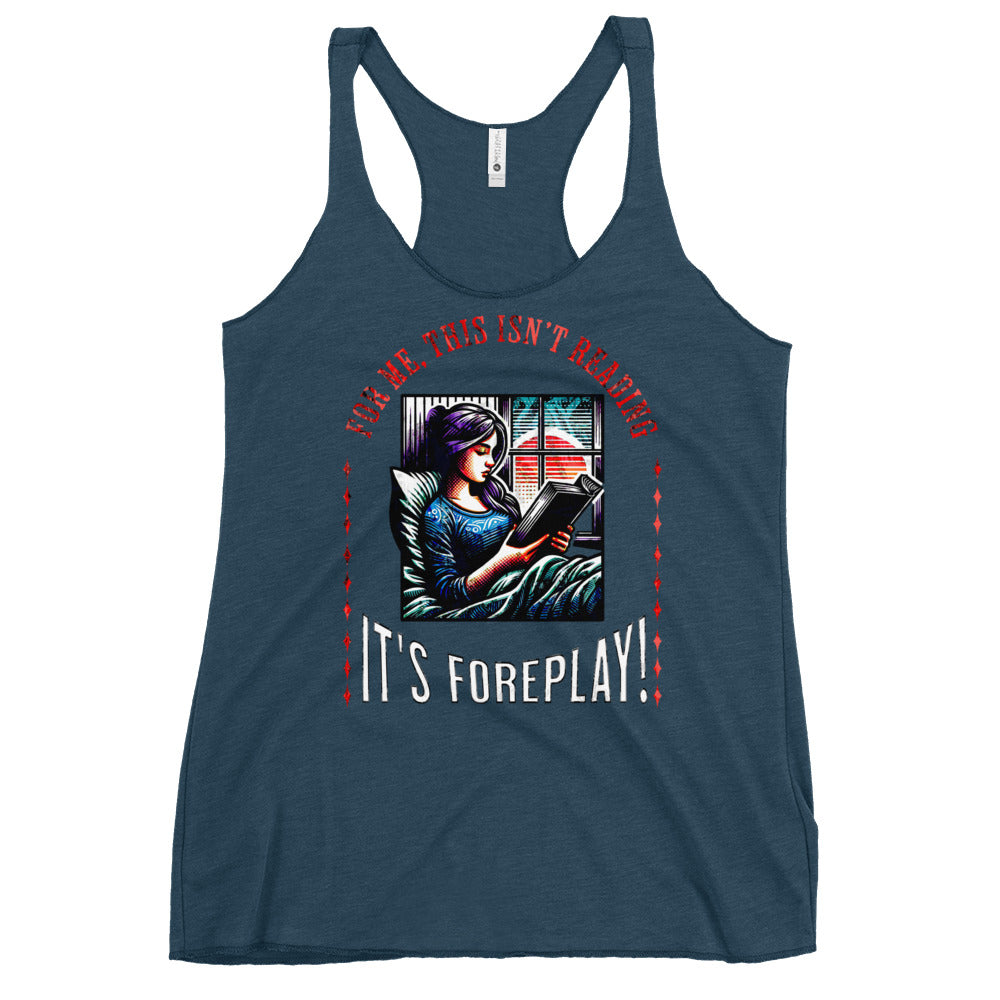 This Ain't Reading, It's Foreplay Tank - Bookslut Shirts